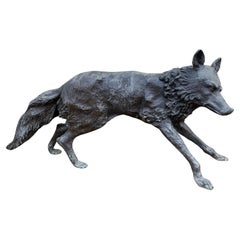 Bronze Statue of Fox