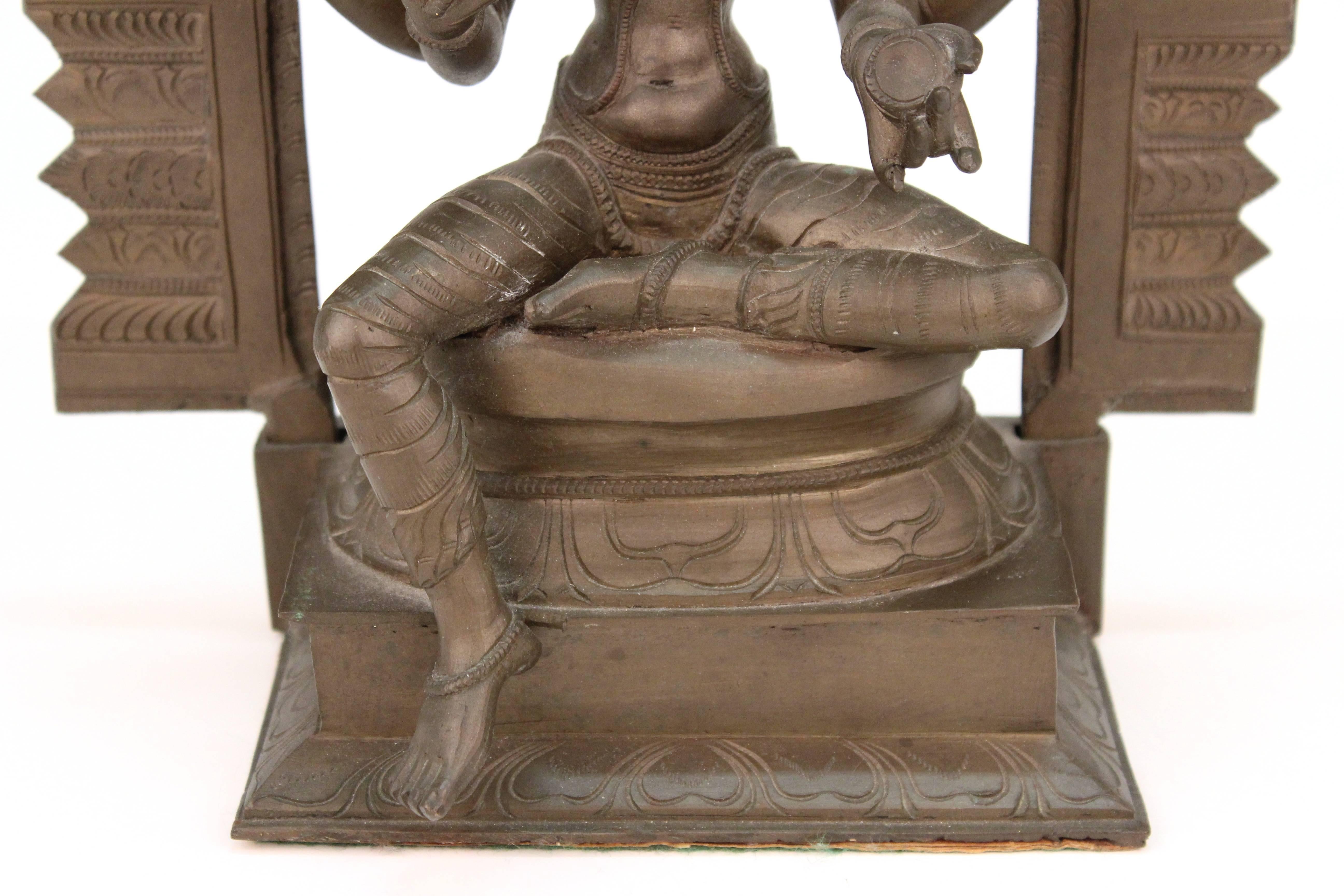 Bronze Statue of Hindu Goddess Kali 2