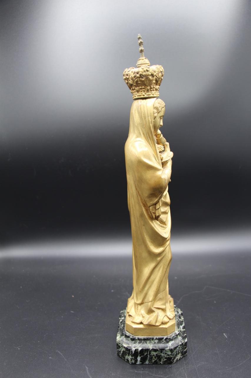 Bronze Statue Of Our Lady Of Sion (Französisch) im Angebot