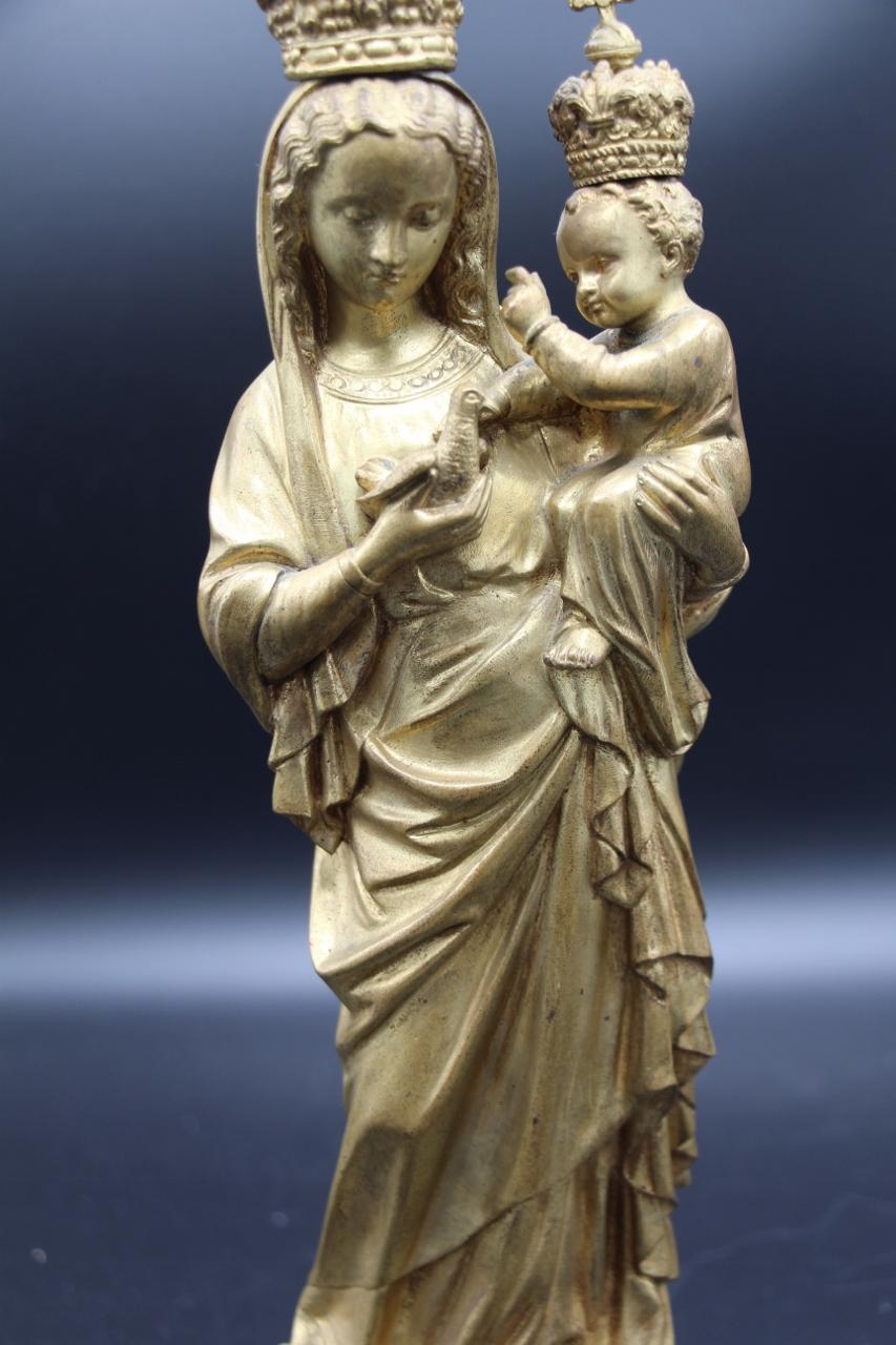 Bronze Statue Of Our Lady Of Sion im Angebot 1