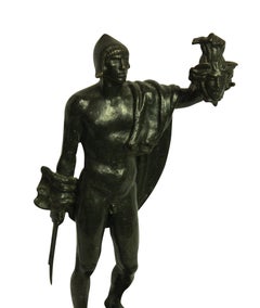 Bronze Statue of Perseus Holding the Medusa's Head