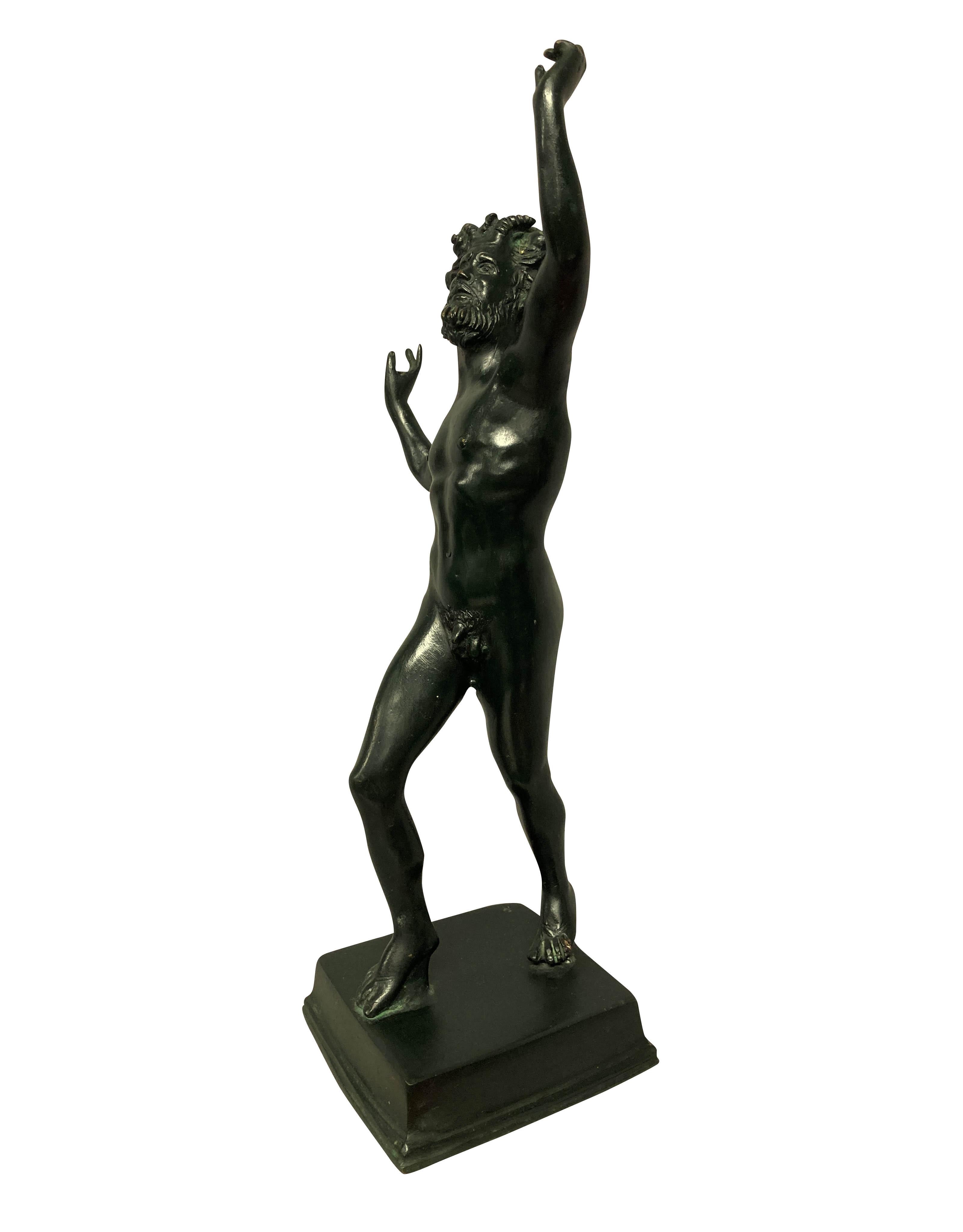 Bronze Statue of the Dancing Faun 1