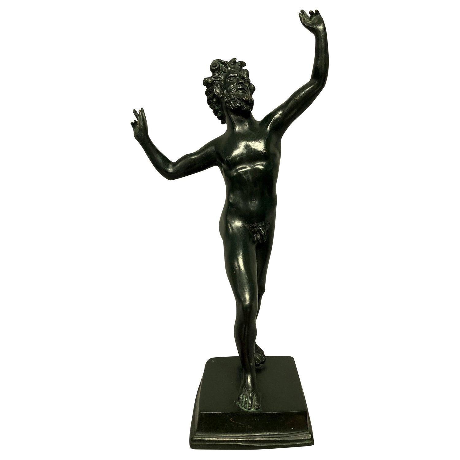 Bronze Statue of the Dancing Faun