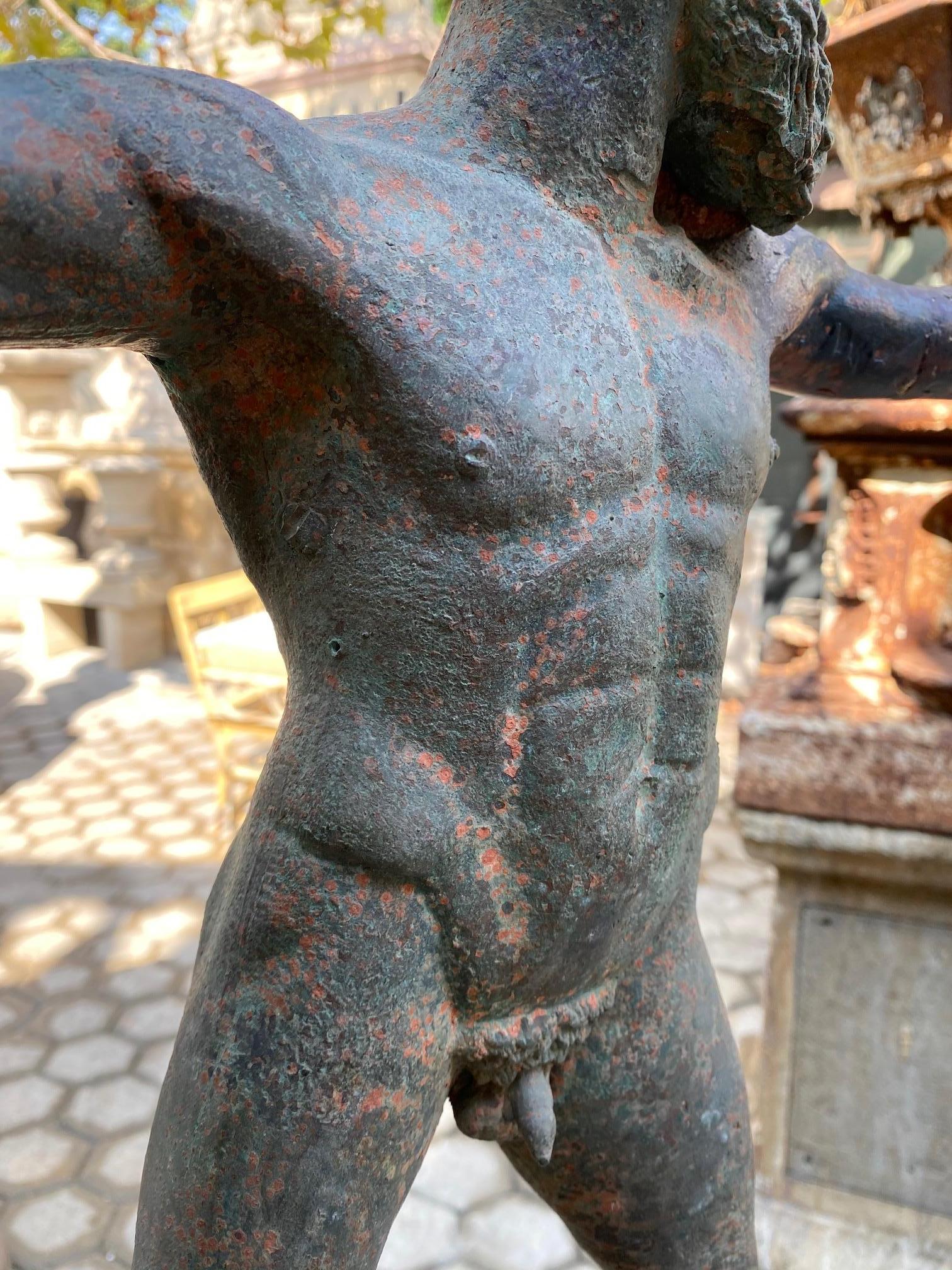 Bronze Statue of Zeus of Artemisia Greek God Figure Sculpture Art Antiques LA CA 6