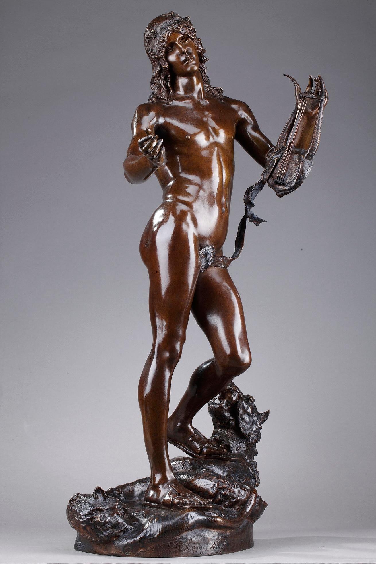 orpheus statue