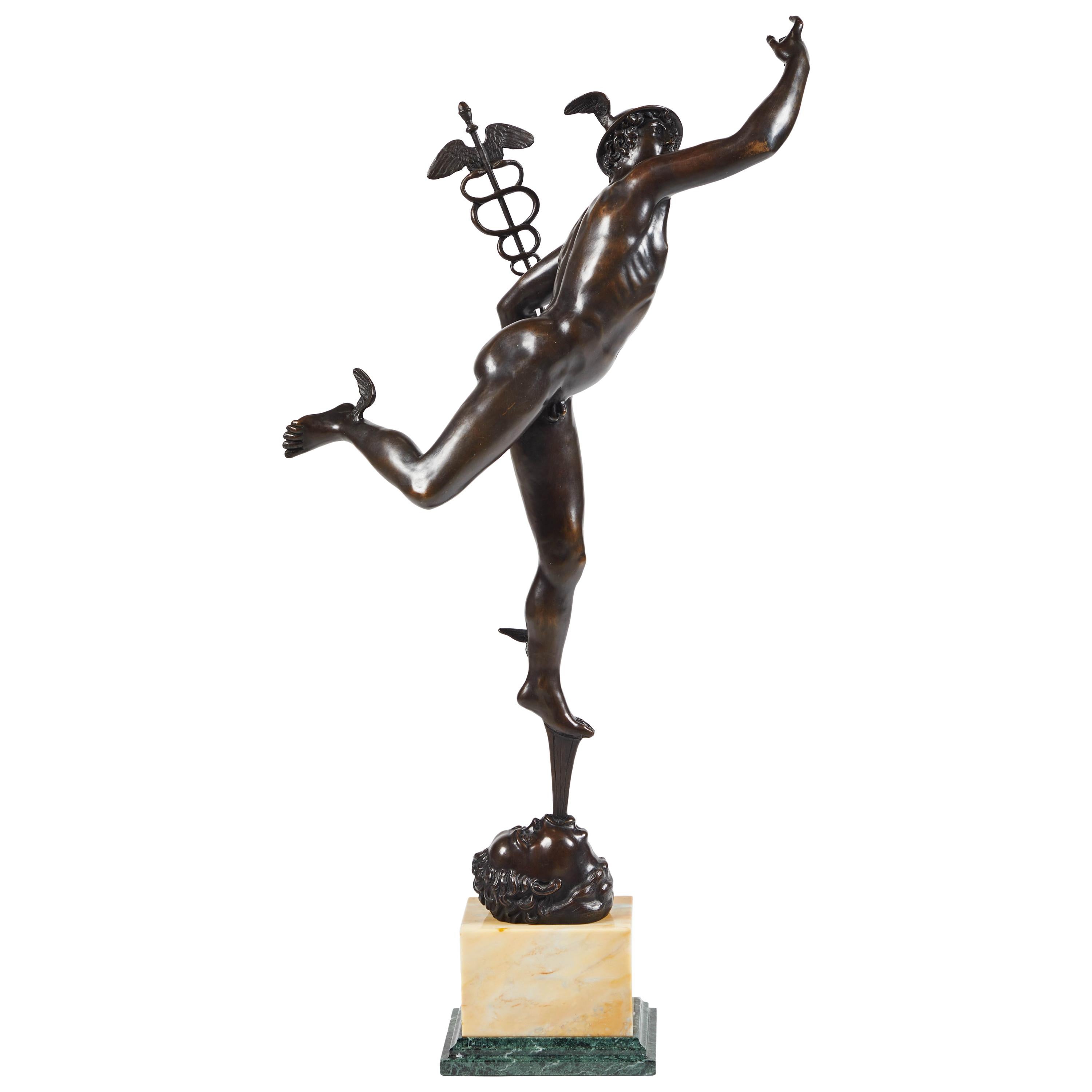 Bronze Statue Representing Mercury