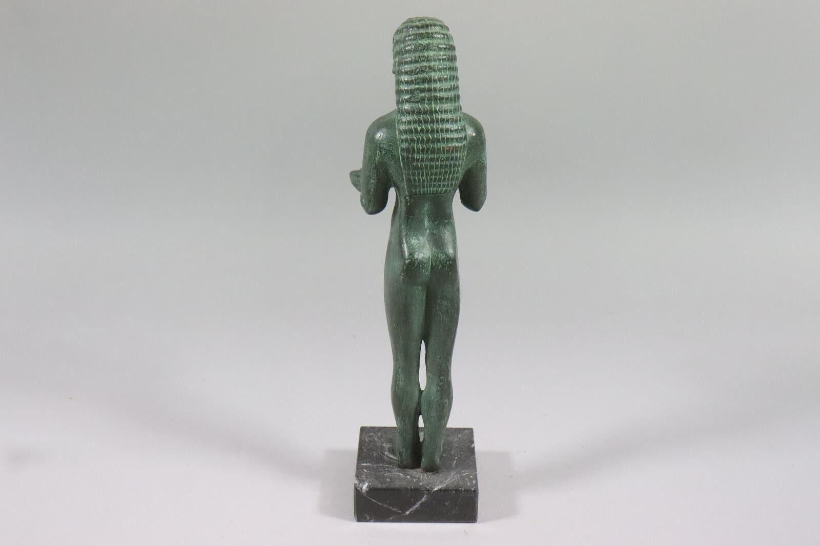 Bronze Statuette of a Kouros from the Sanctuary of Hera, Samos, Museums Replica For Sale 7