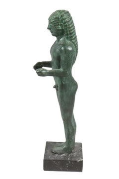 Bronze Statuette of a Kouros from the Sanctuary of Hera, Samos, Museums Replica