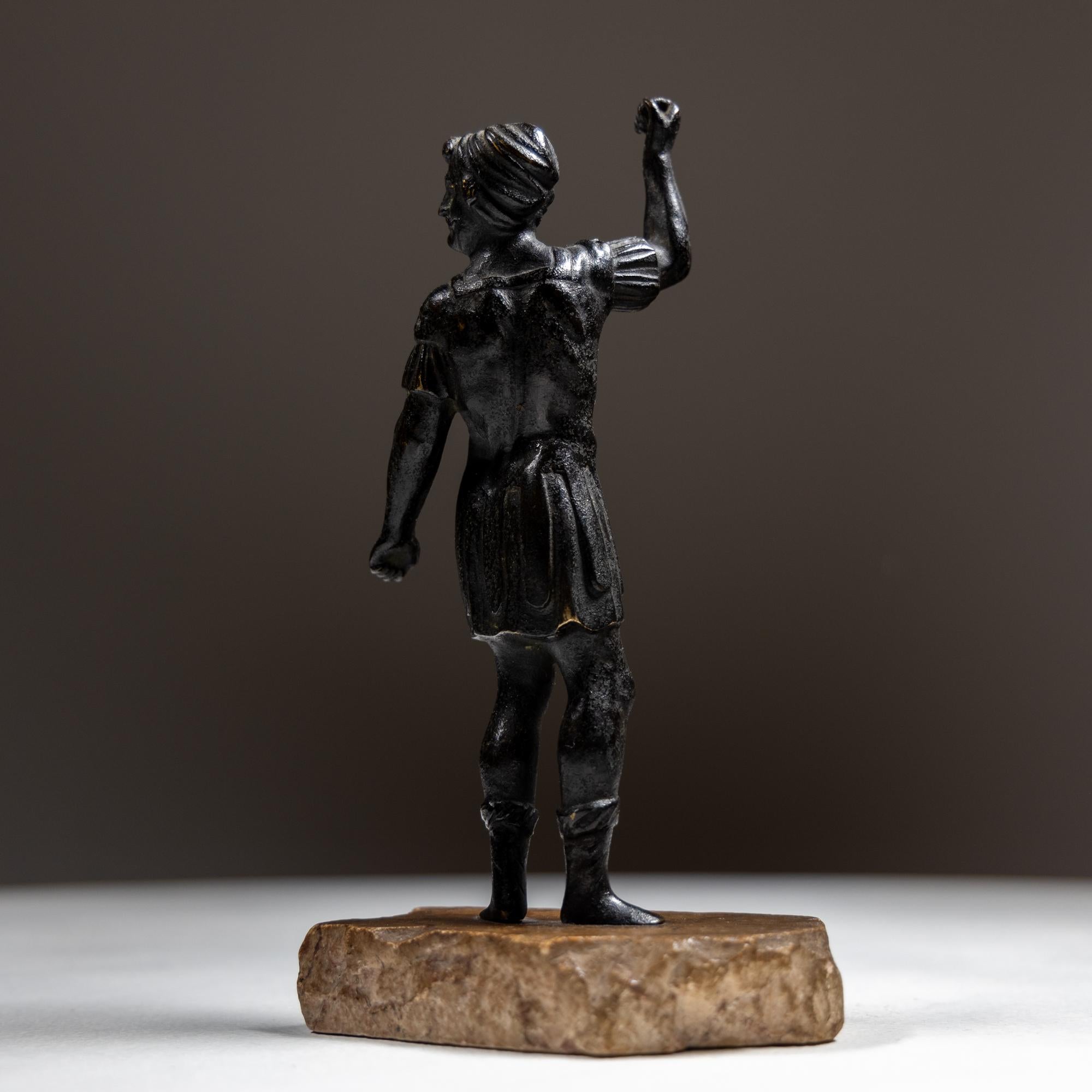 Bronze statuette of a Venetian mercenary, Italy 16th/17th century 2