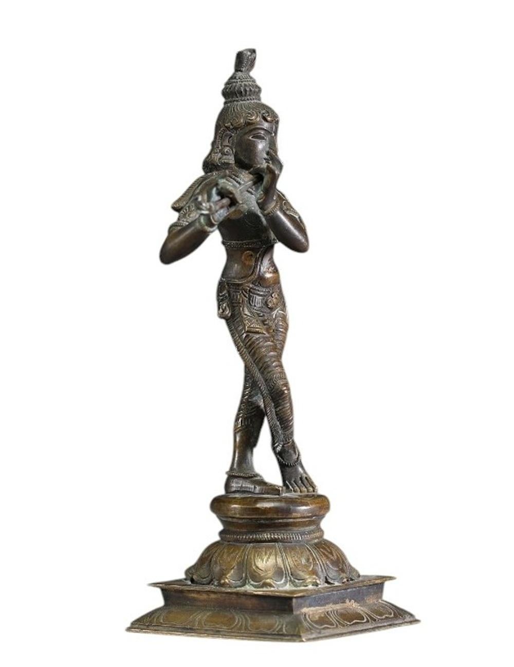 Autre Statuette de la déesse Shiva en bronze, XIXe siècle en vente