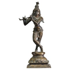 Statuette de la déesse Shiva en bronze, XIXe siècle