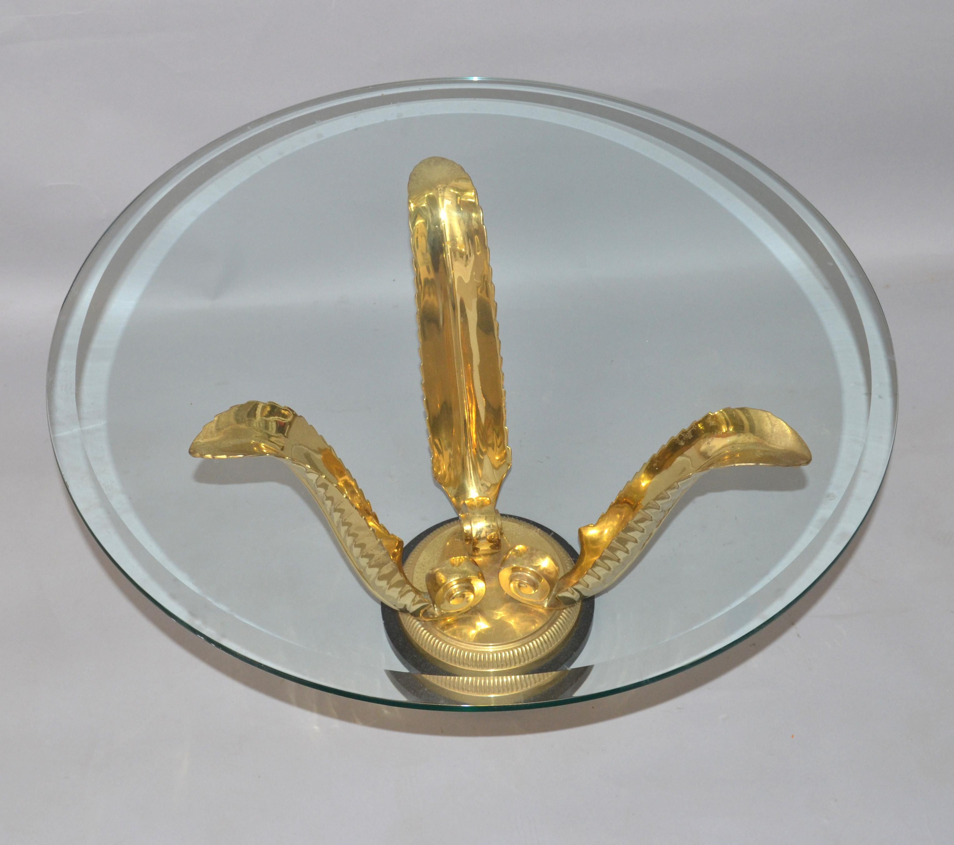 Couchtischsockel aus Bronze und Stahl aus Agave oder figurative Skulptur im italienischen Regency-Stil im Angebot 4
