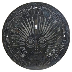 Bronze Sundial Signed Charles Bryne London, Anno Dom 1742