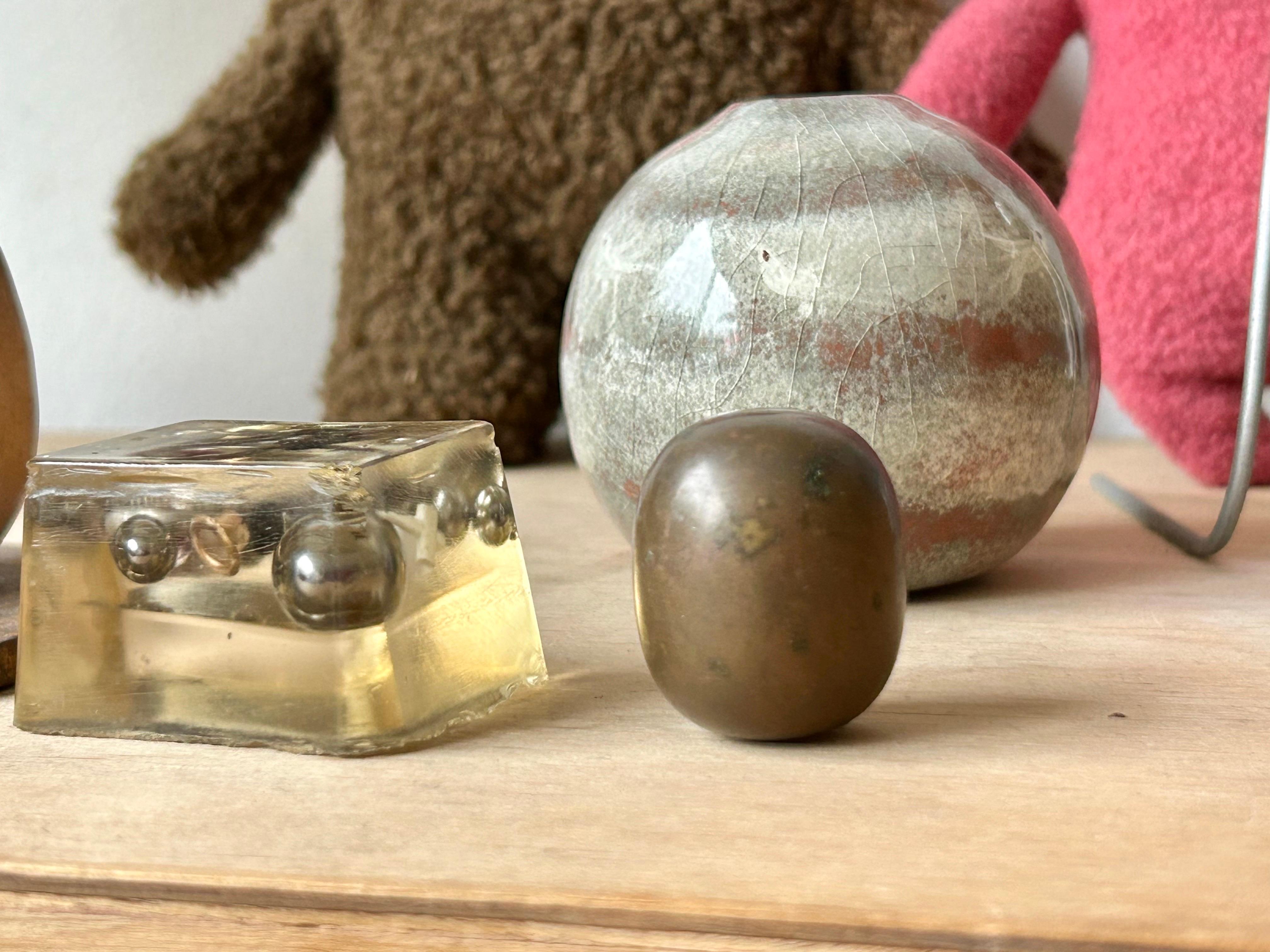 Danish Bronze 'Super Egg' Objet d'Art Piet Hein  For Sale