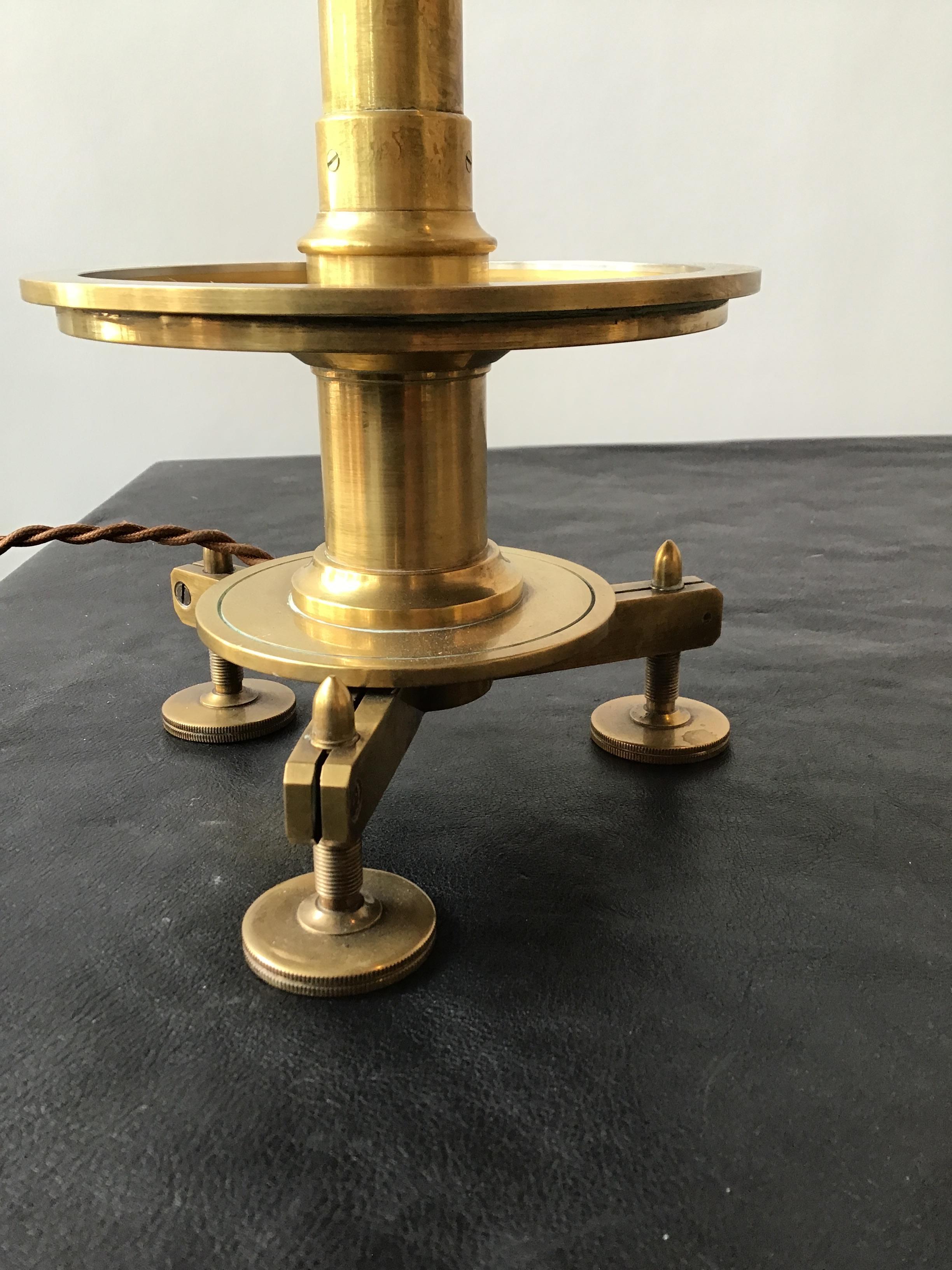 Bronze Surveyors Style Table Lamp 6