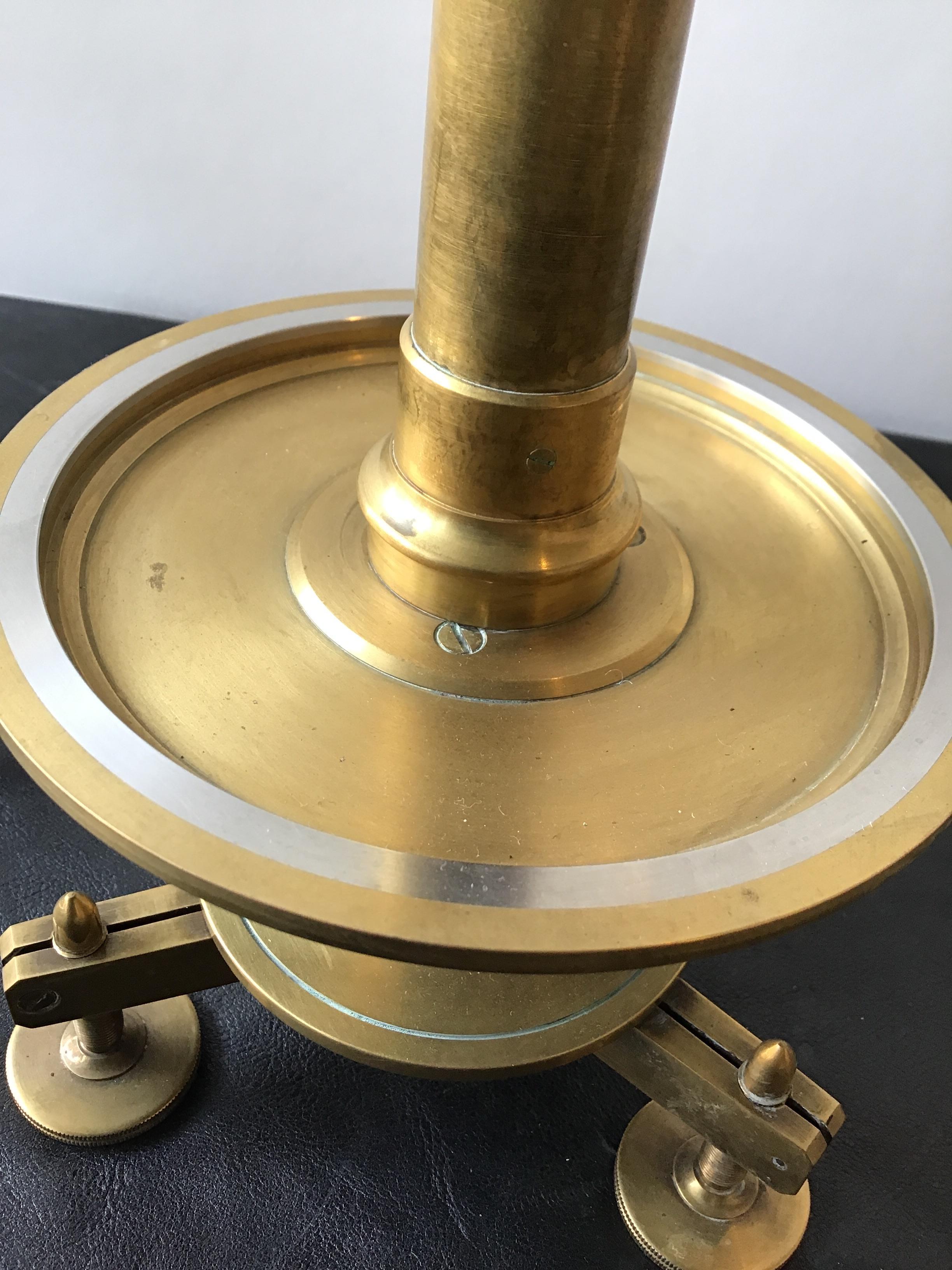 Bronze Surveyors Style Table Lamp 4
