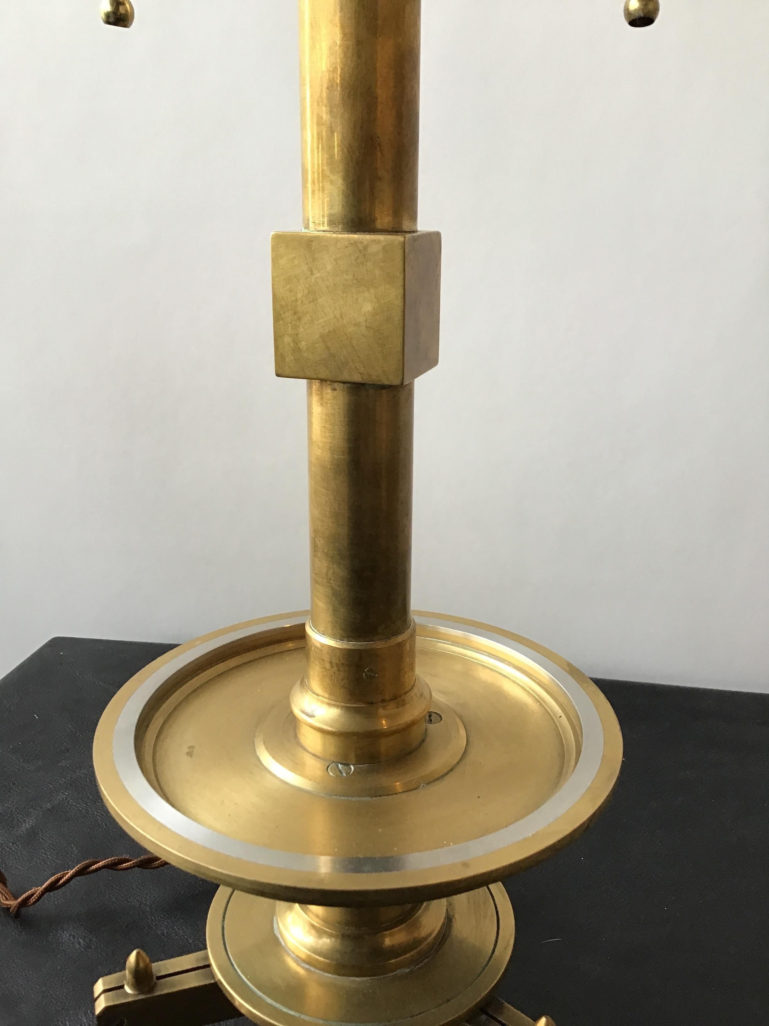 Bronze Surveyors Style Table Lamp 5