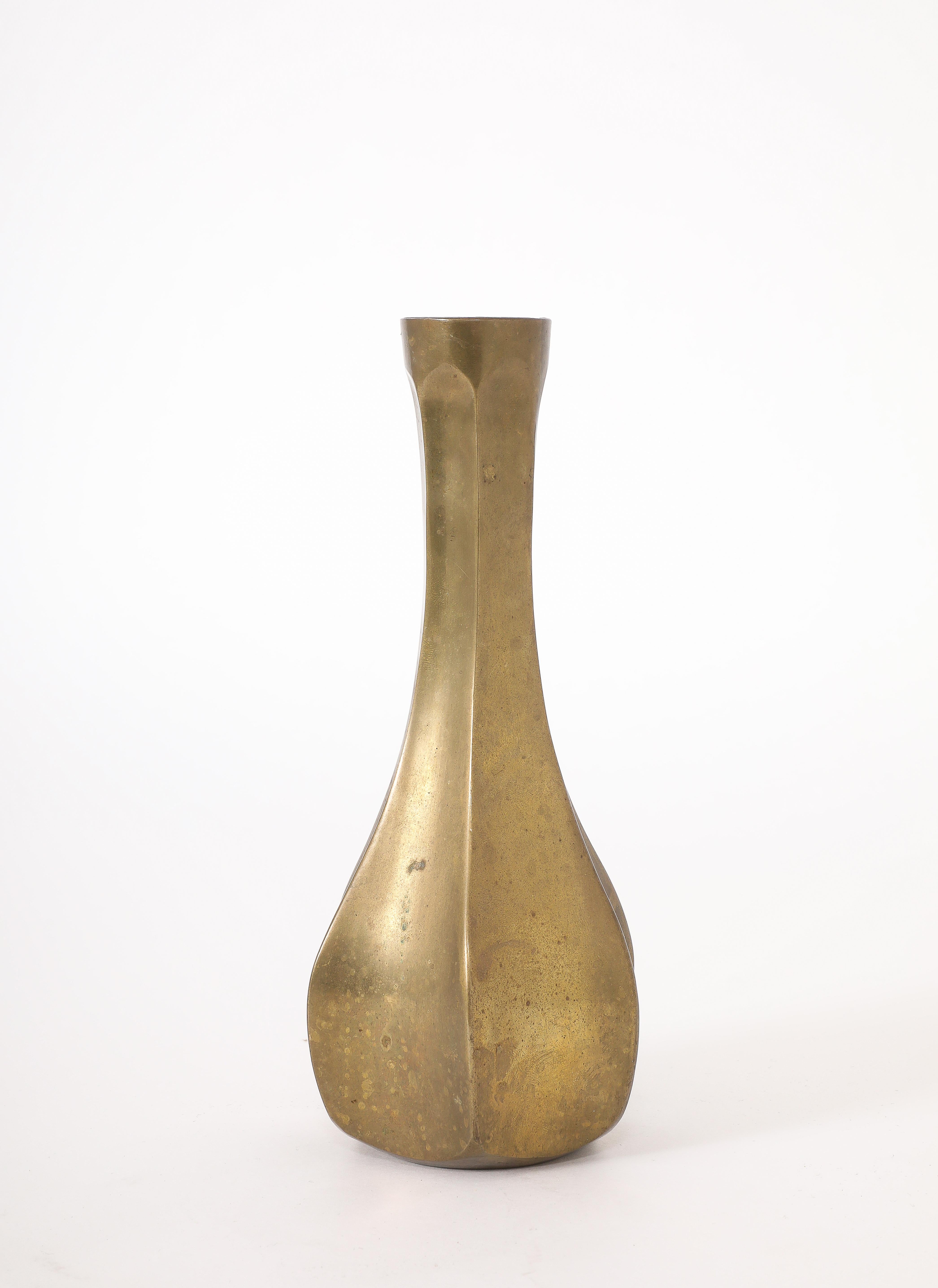 Bronze Swedish Gourd Lamp, Sweden 1960's For Sale 5