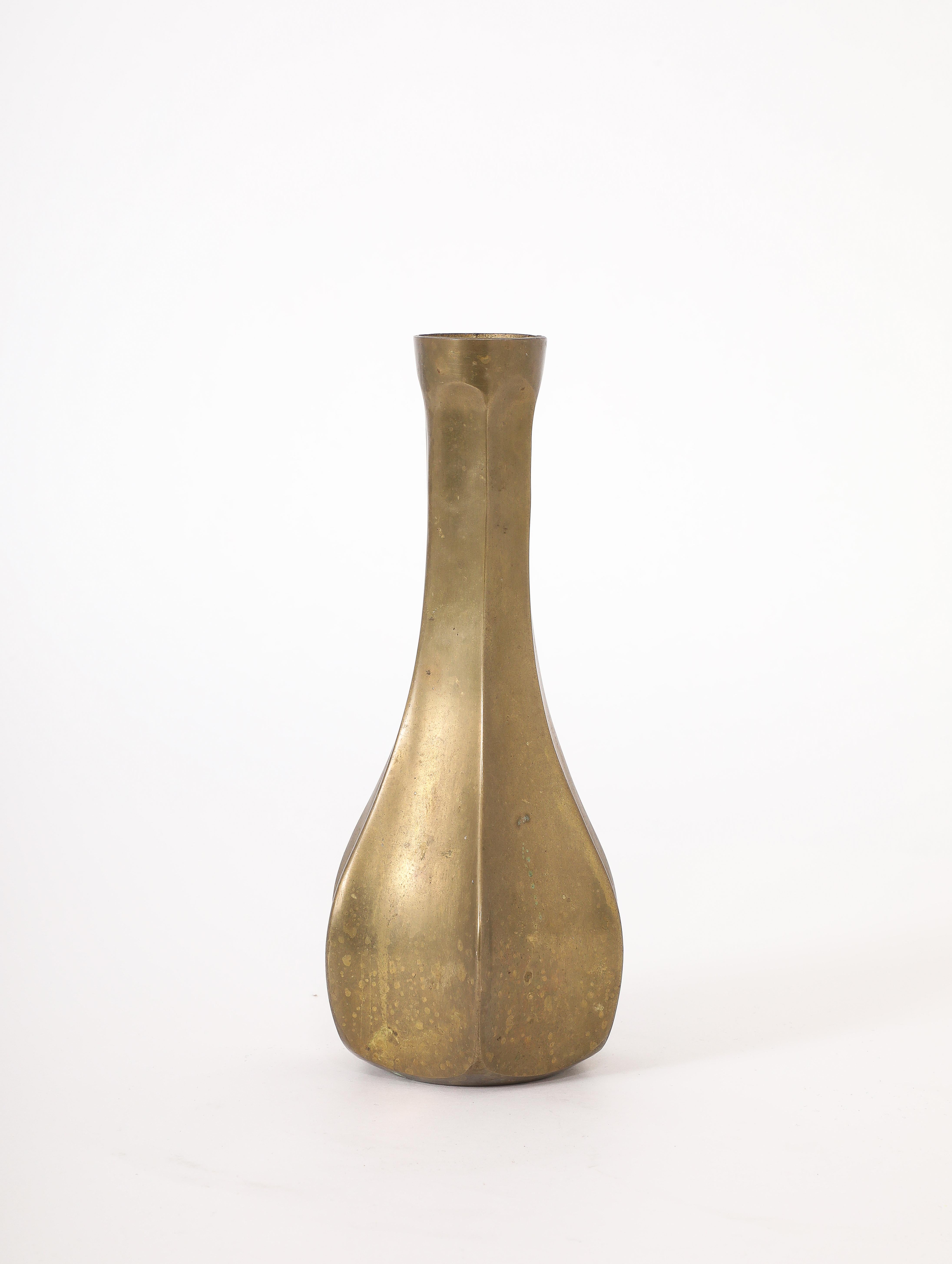 Bronze Swedish Gourd Lamp, Sweden 1960's For Sale 10