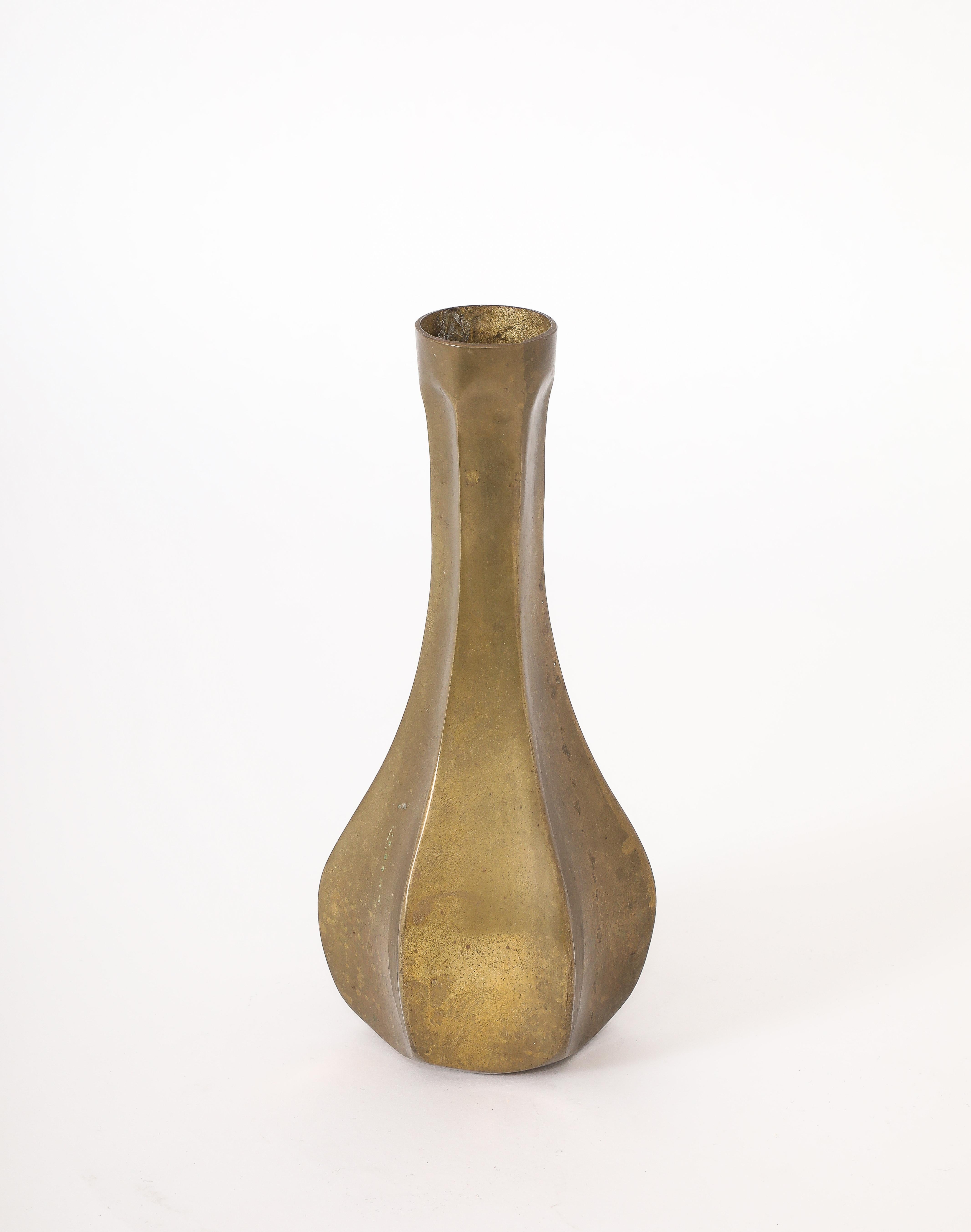 Bronze Swedish Gourd Lamp, Sweden 1960's For Sale 11