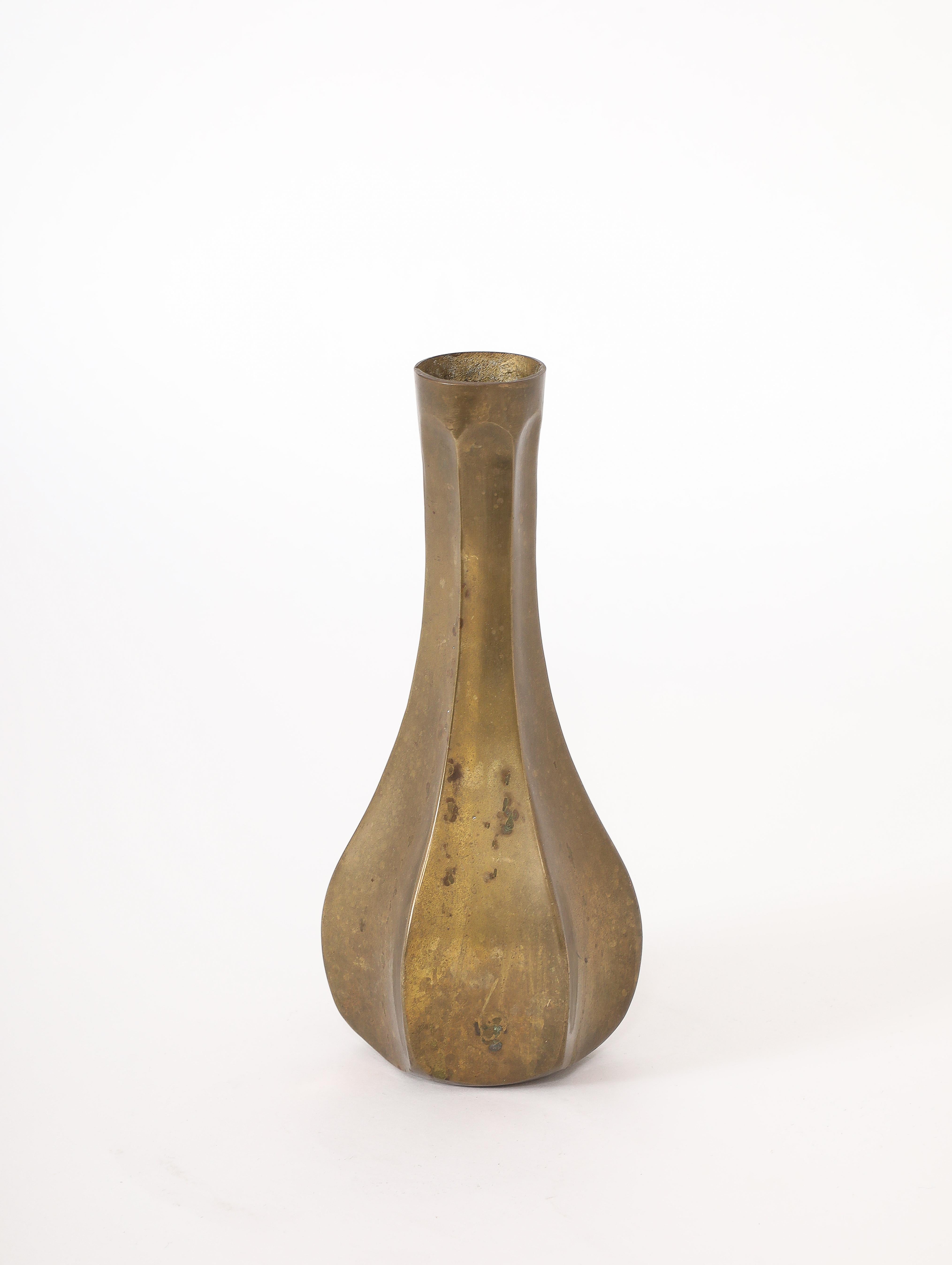 Bronze Swedish Gourd Lamp, Sweden 1960's For Sale 12