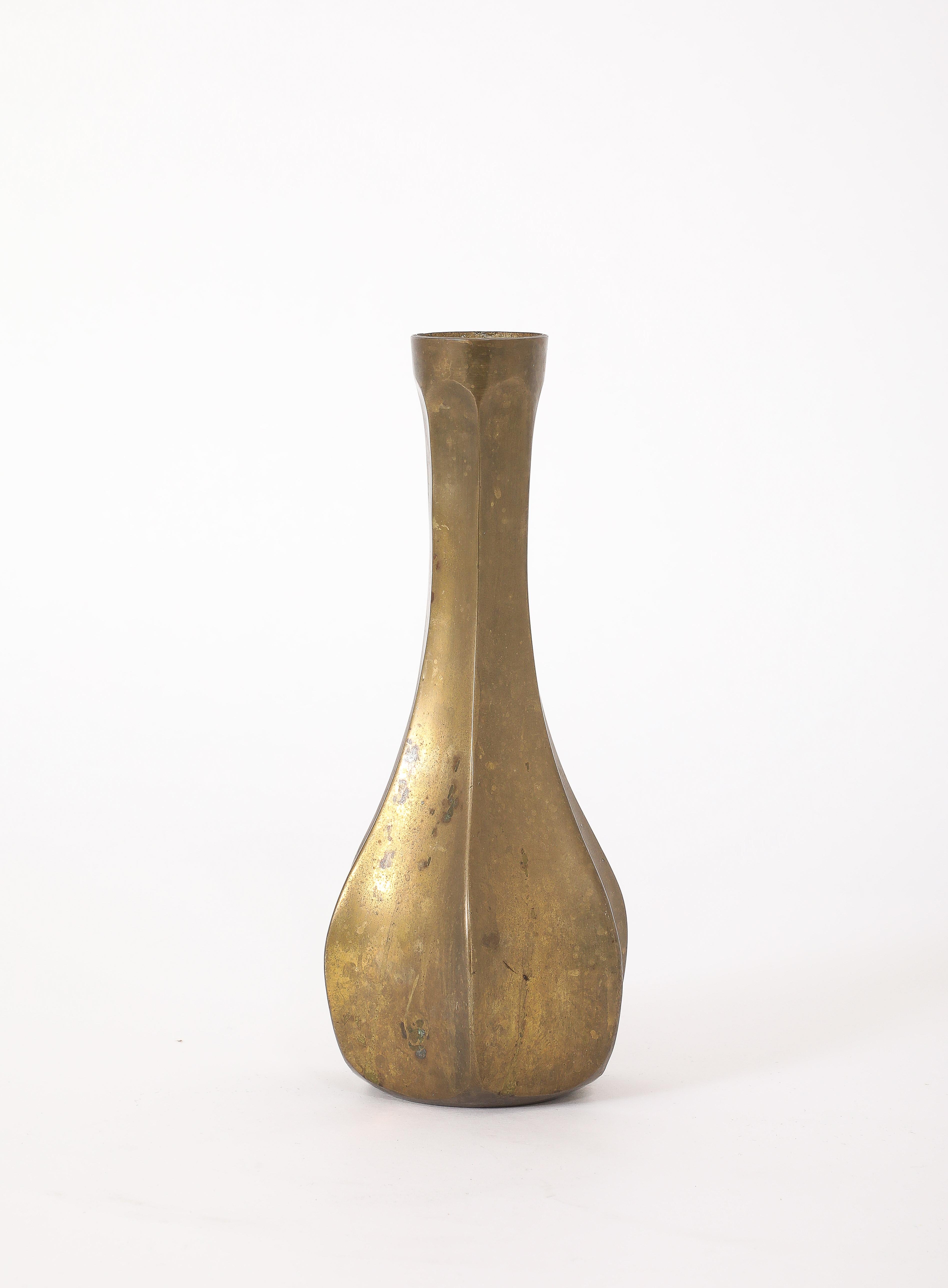 20th Century Bronze Swedish Gourd Lamp, Sweden 1960's For Sale