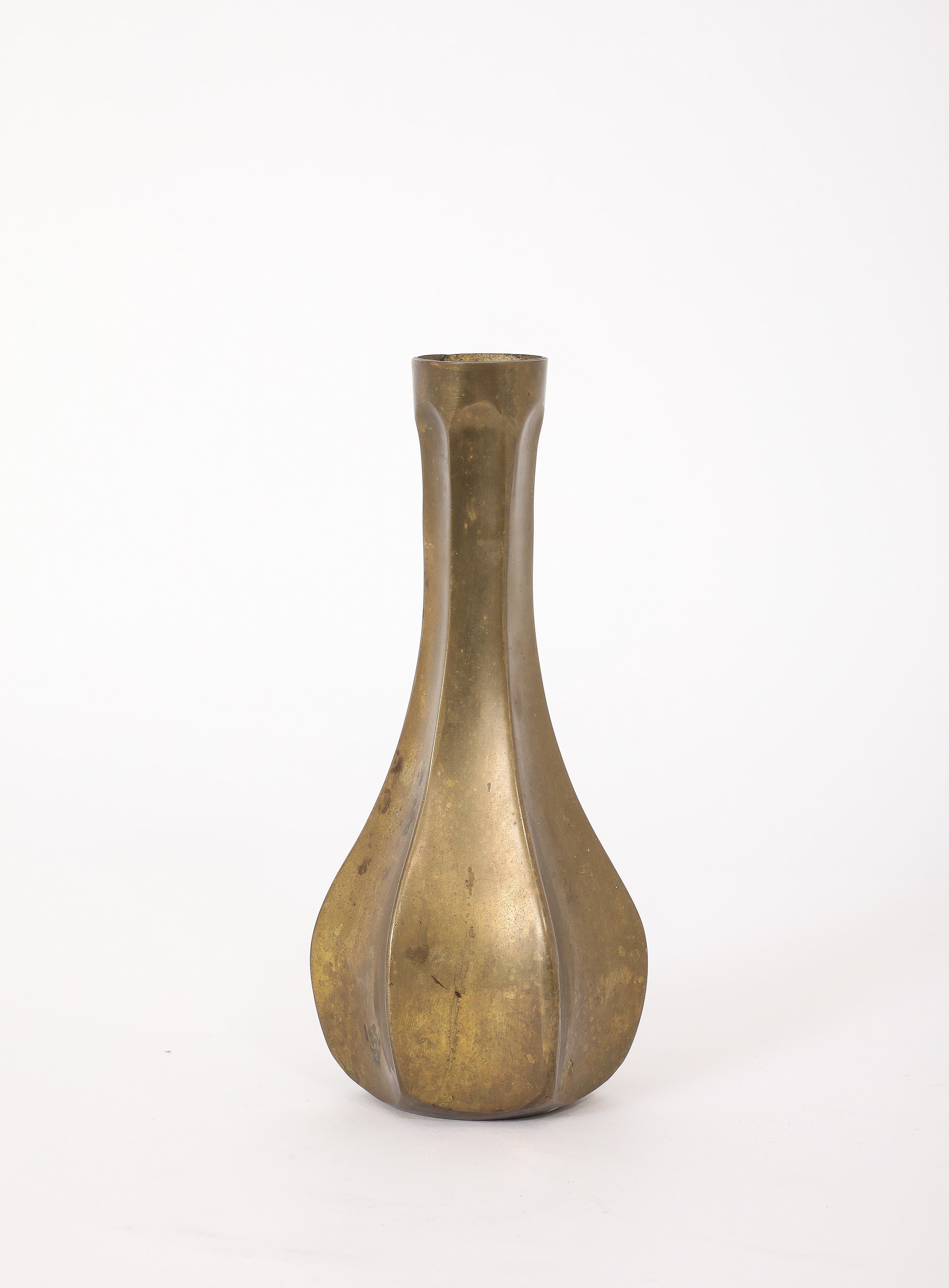 Bronze Swedish Gourd Lamp, Sweden 1960's For Sale 1