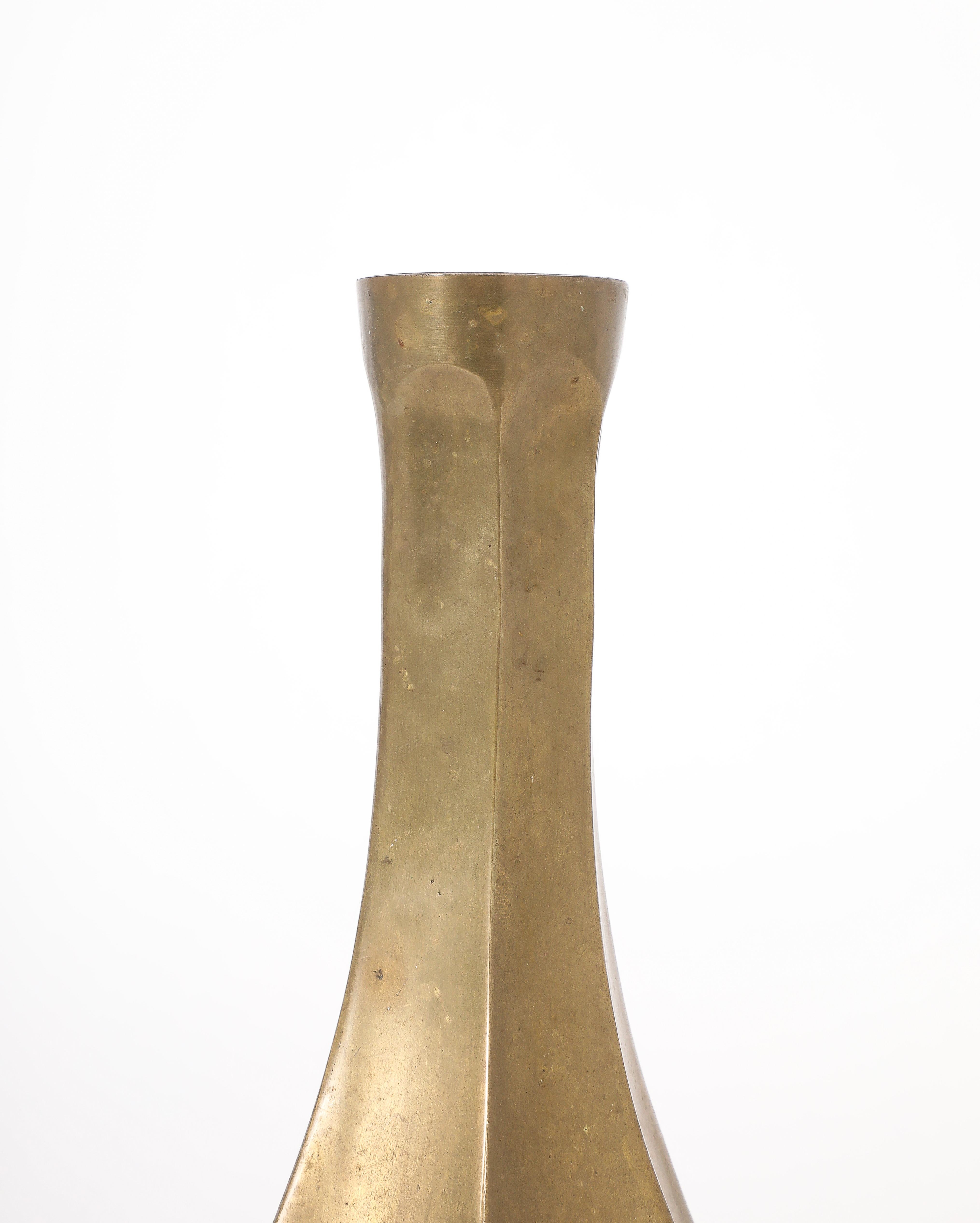 Bronze Swedish Gourd Lamp, Sweden 1960's For Sale 3