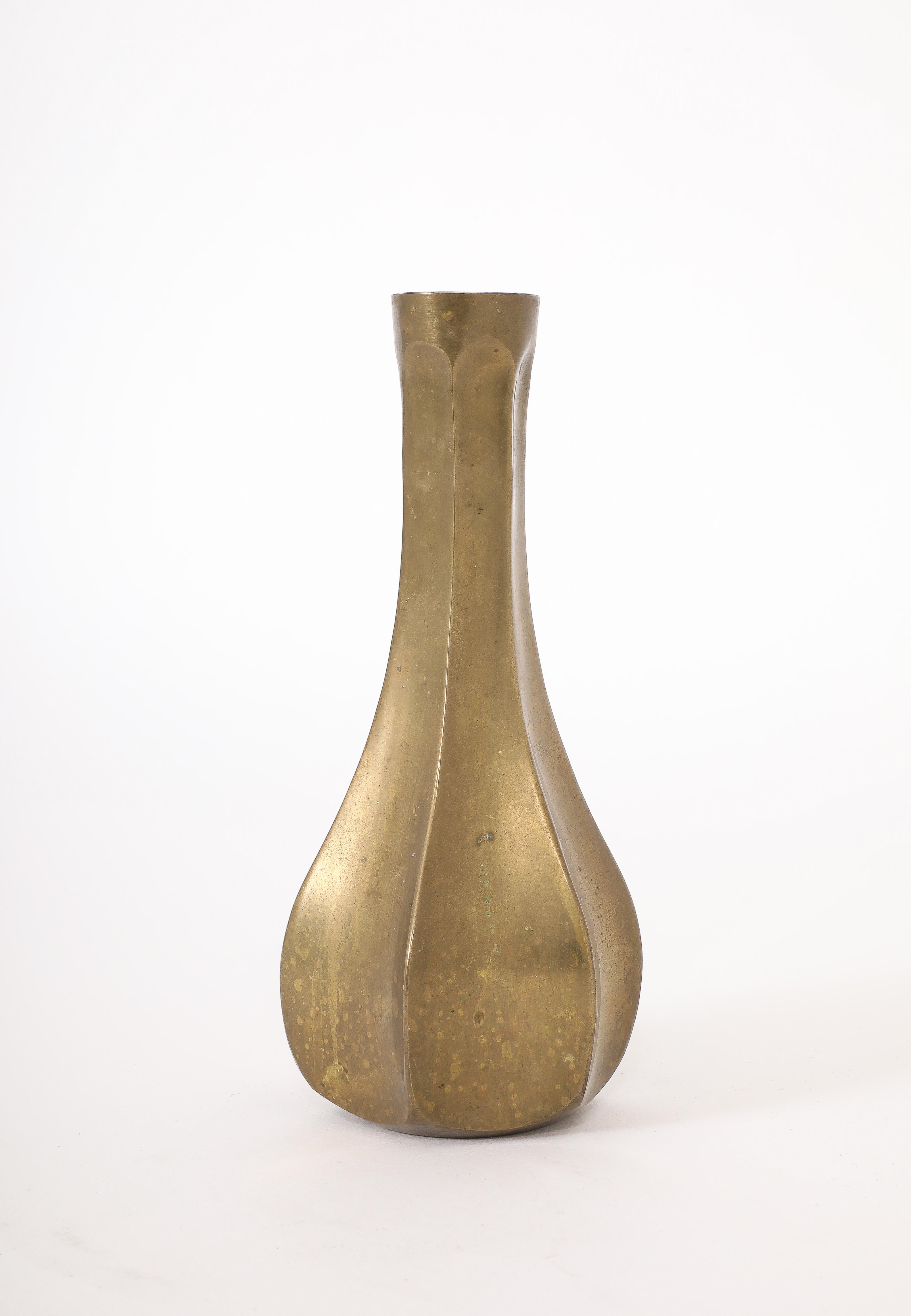 Bronze Swedish Gourd Lamp, Sweden 1960's For Sale 4
