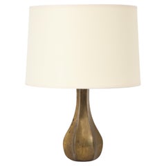 Schwedische Kürbislampe aus Bronze, Schweden 1960er Jahre