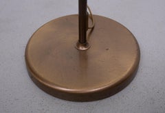 Bronze swing arm floor lamp 1970s Germany