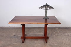 Bronze Table Lamp by Louis Cane