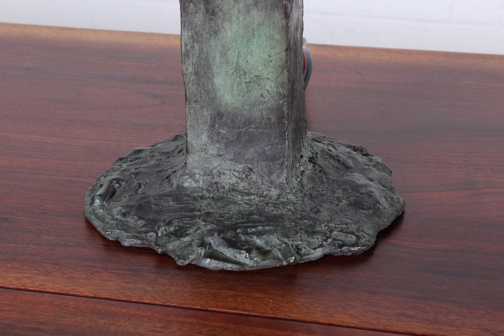 Bronze Table Lamp by Louis Cane 3