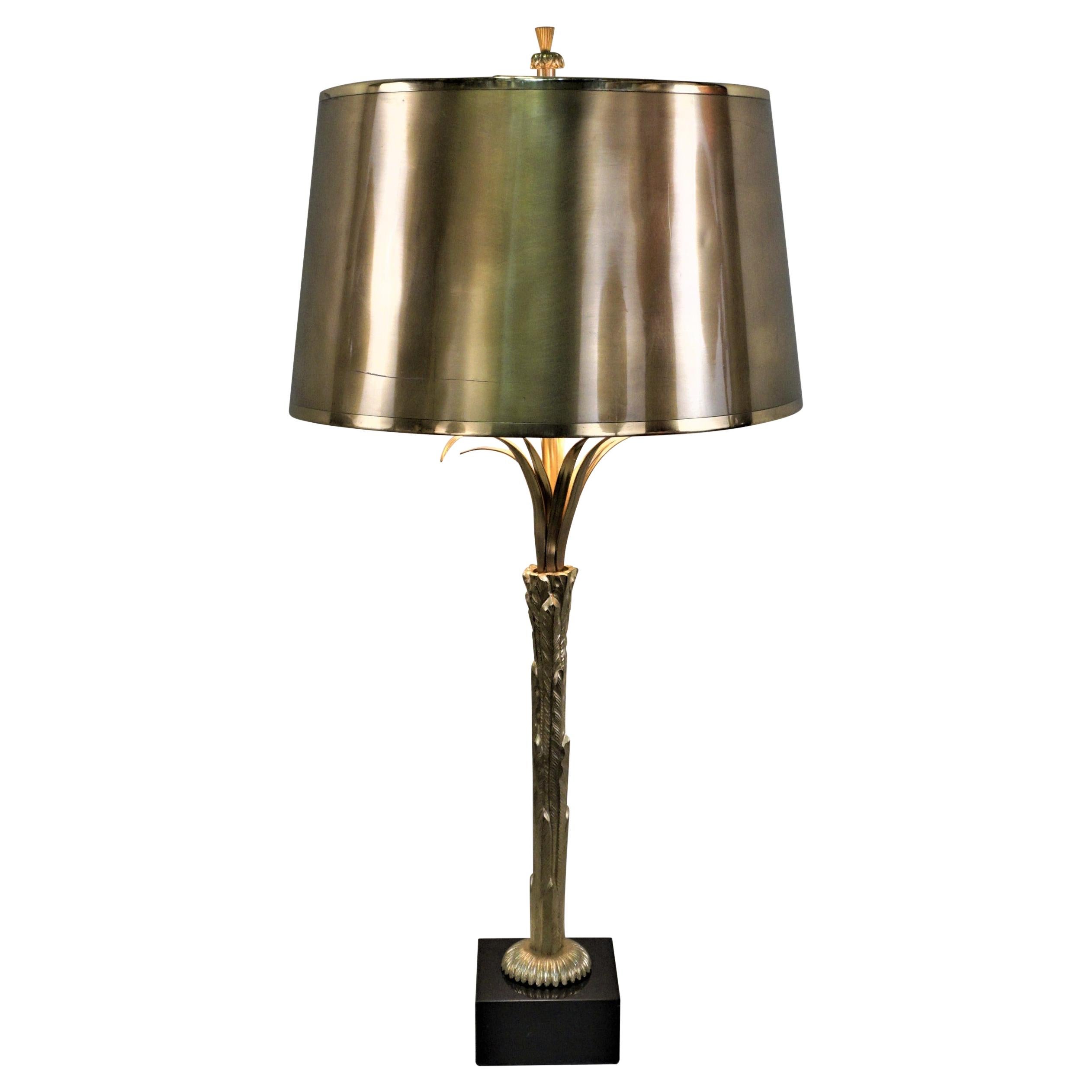 Bronze Table Lamp by Maison Charles