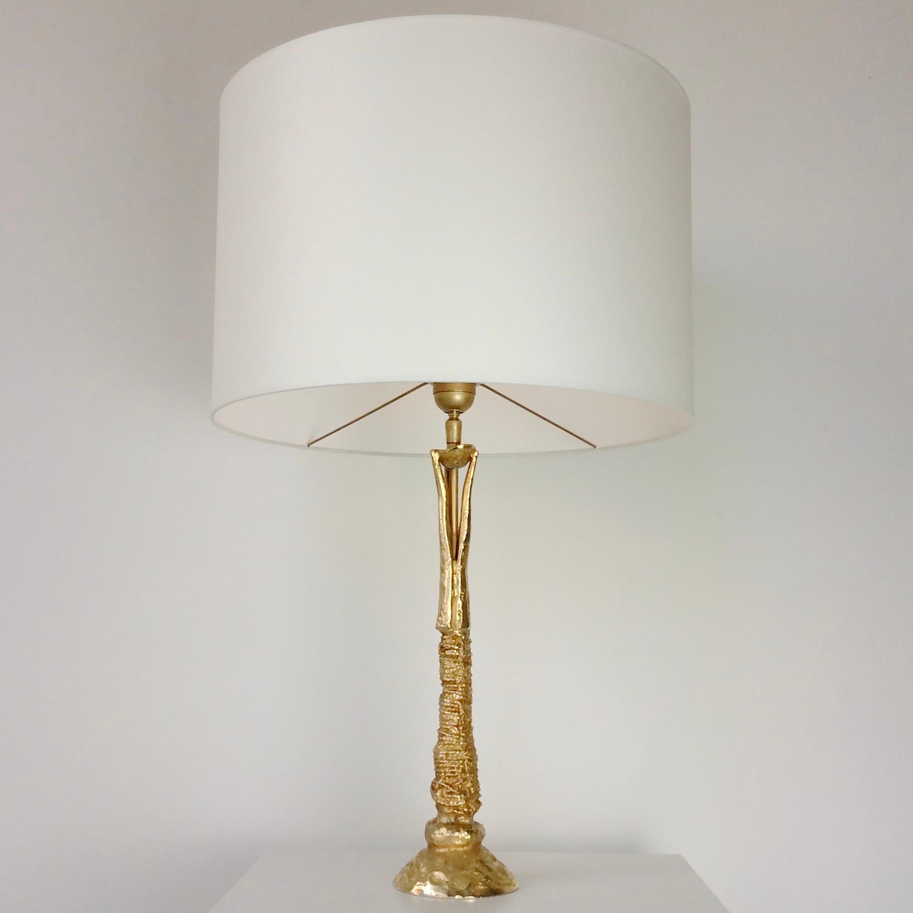 Bronze Table Lamp by Pierre Casenove for Fondica, circa 1990, France For Sale 3