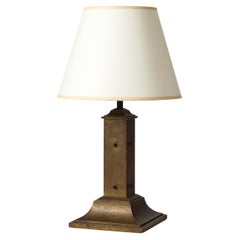 Bronze Table Lamp, England, c. 1930