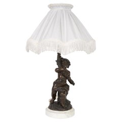 Tischlampe aus Bronze, Europa, Anfang des 20. Jahrhunderts