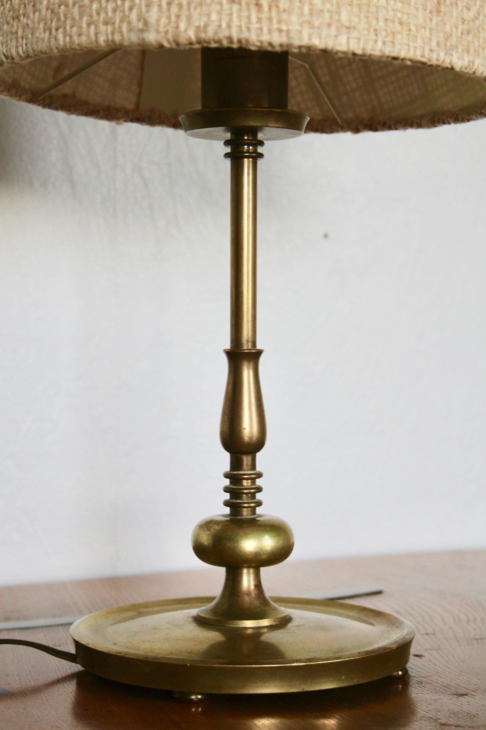 Bronze Table Lamp In Good Condition In grand Lancy, CH