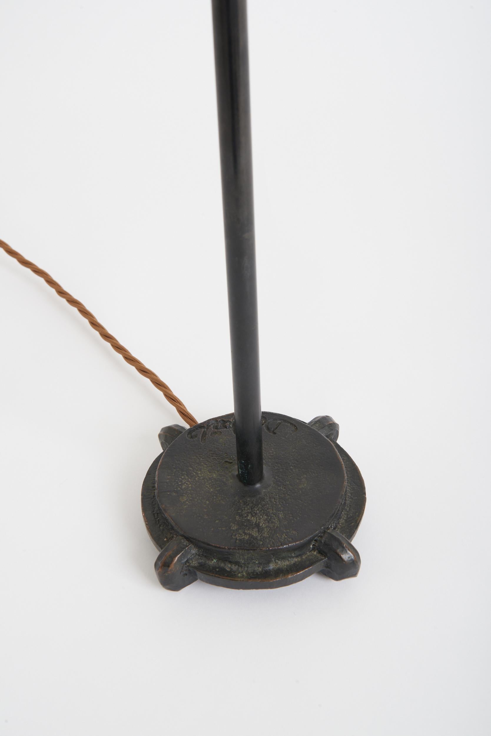 Bronze Table Lamp In Good Condition In London, GB
