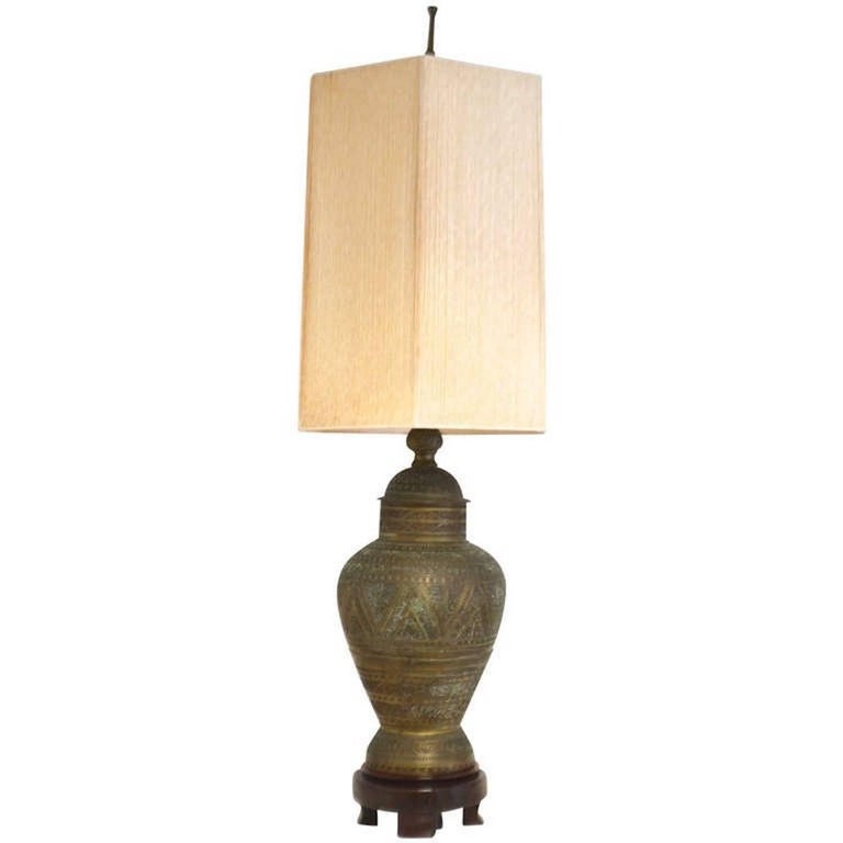 Bronze Table Lamp For Sale at 1stdibs