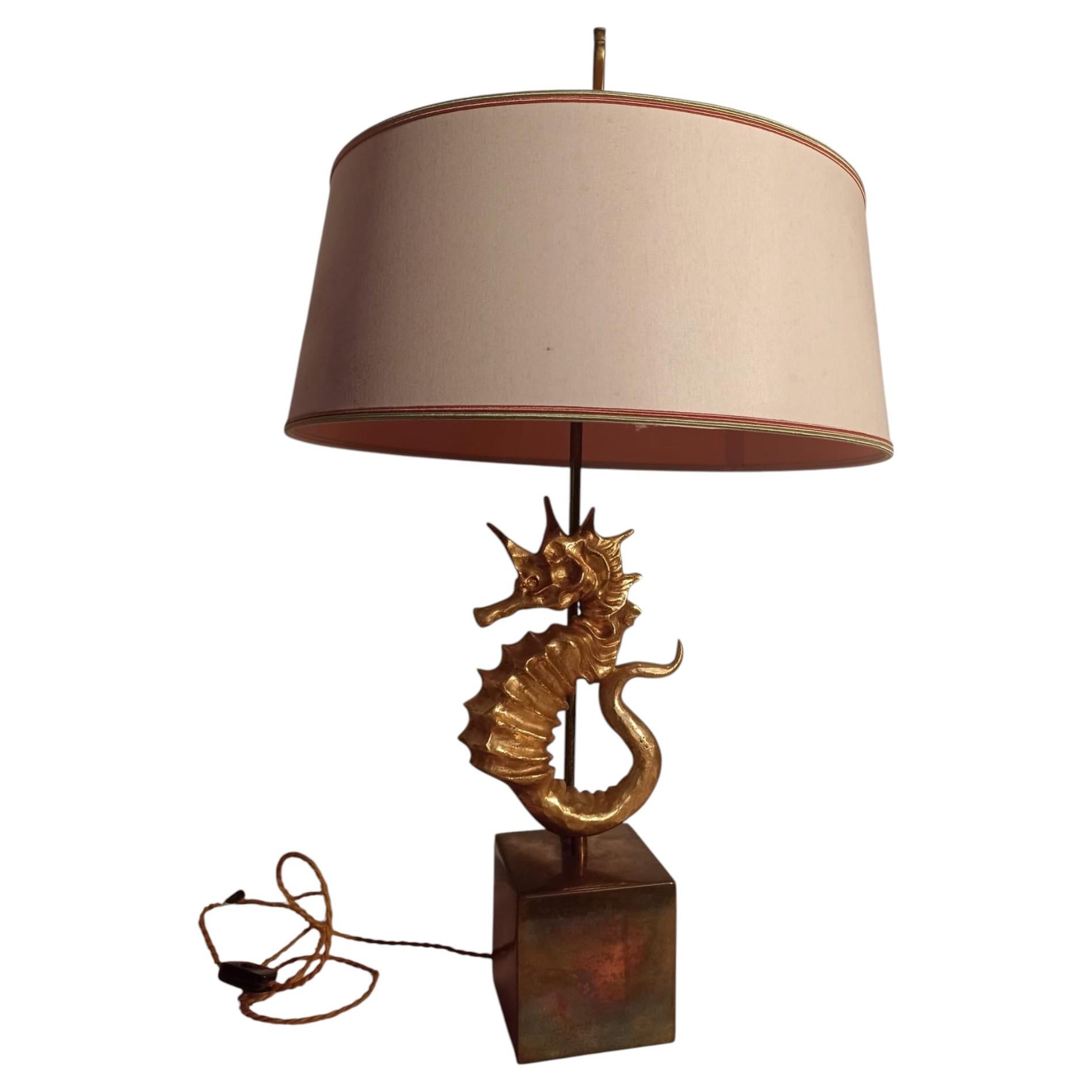 Bronze table lamp For Sale
