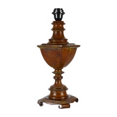 Bronze Table Lamp, Shade Not Included