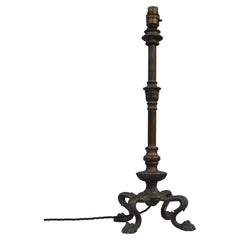 Lampe de table en bronze de F & C Osler, vers 1840