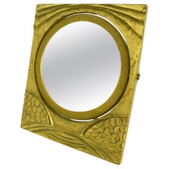 Bronze Table Mirror and Picture Frame