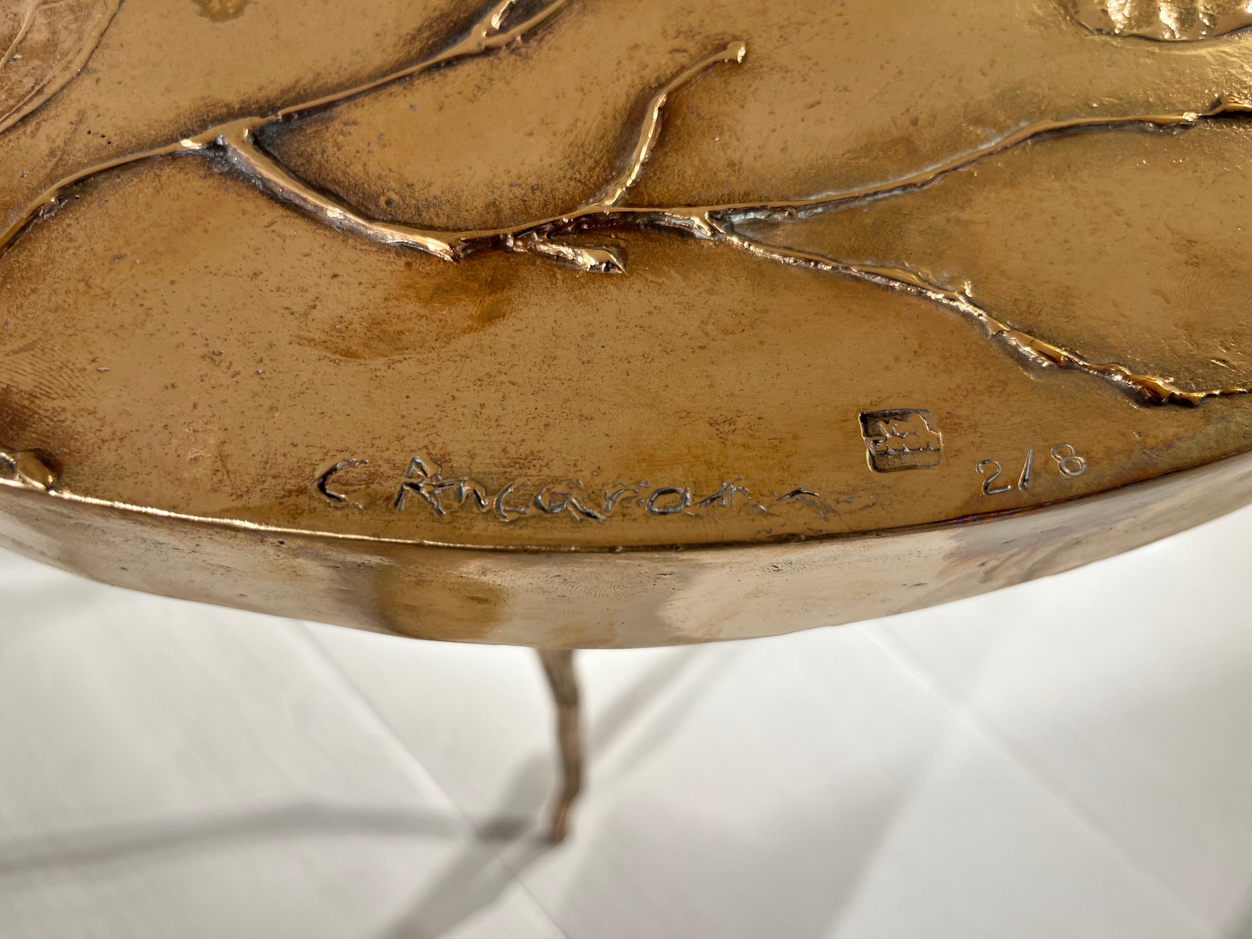 Bronze Tables By Clotilde Ancarani 5