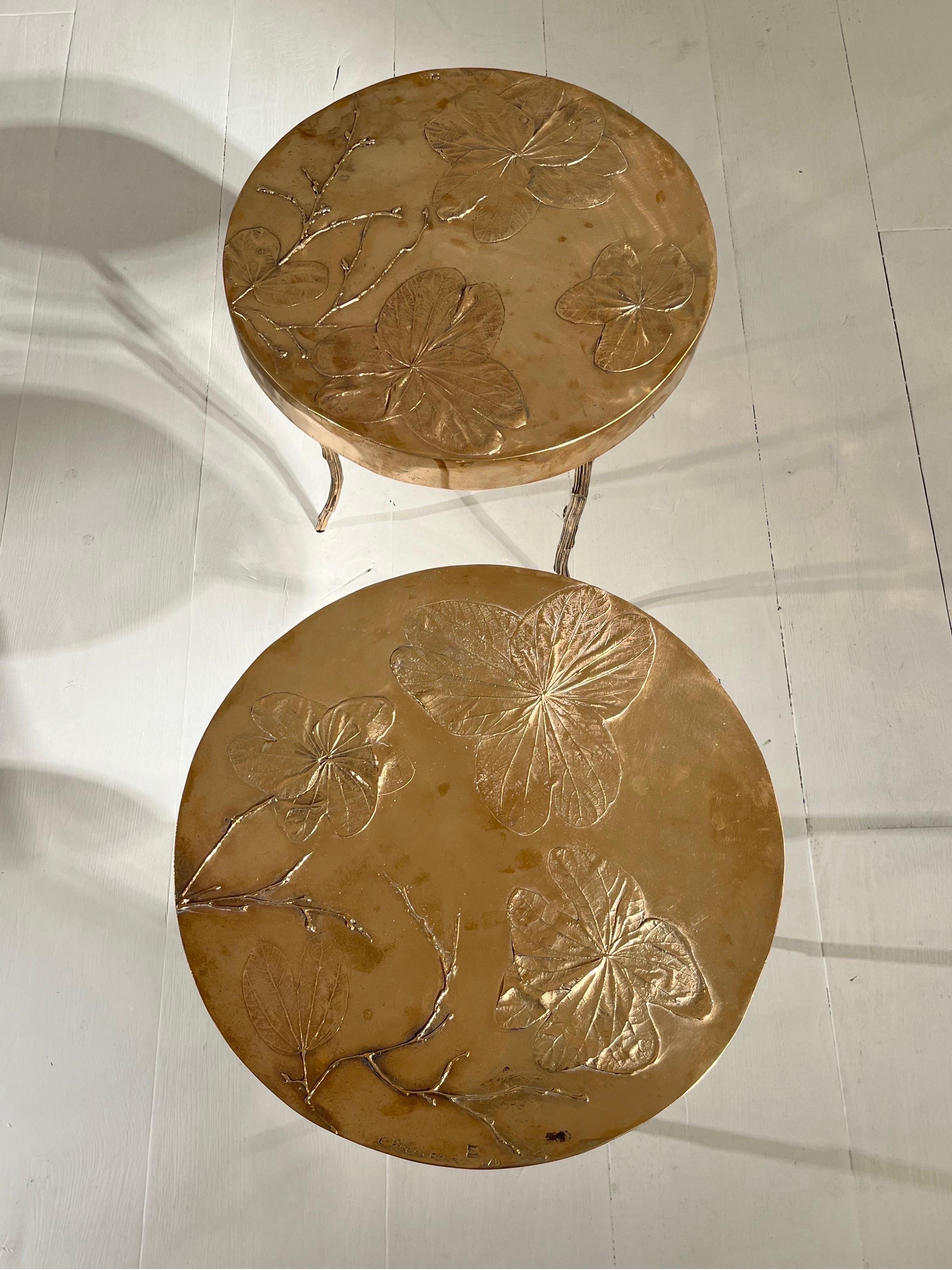 Bronze Tables By Clotilde Ancarani 12