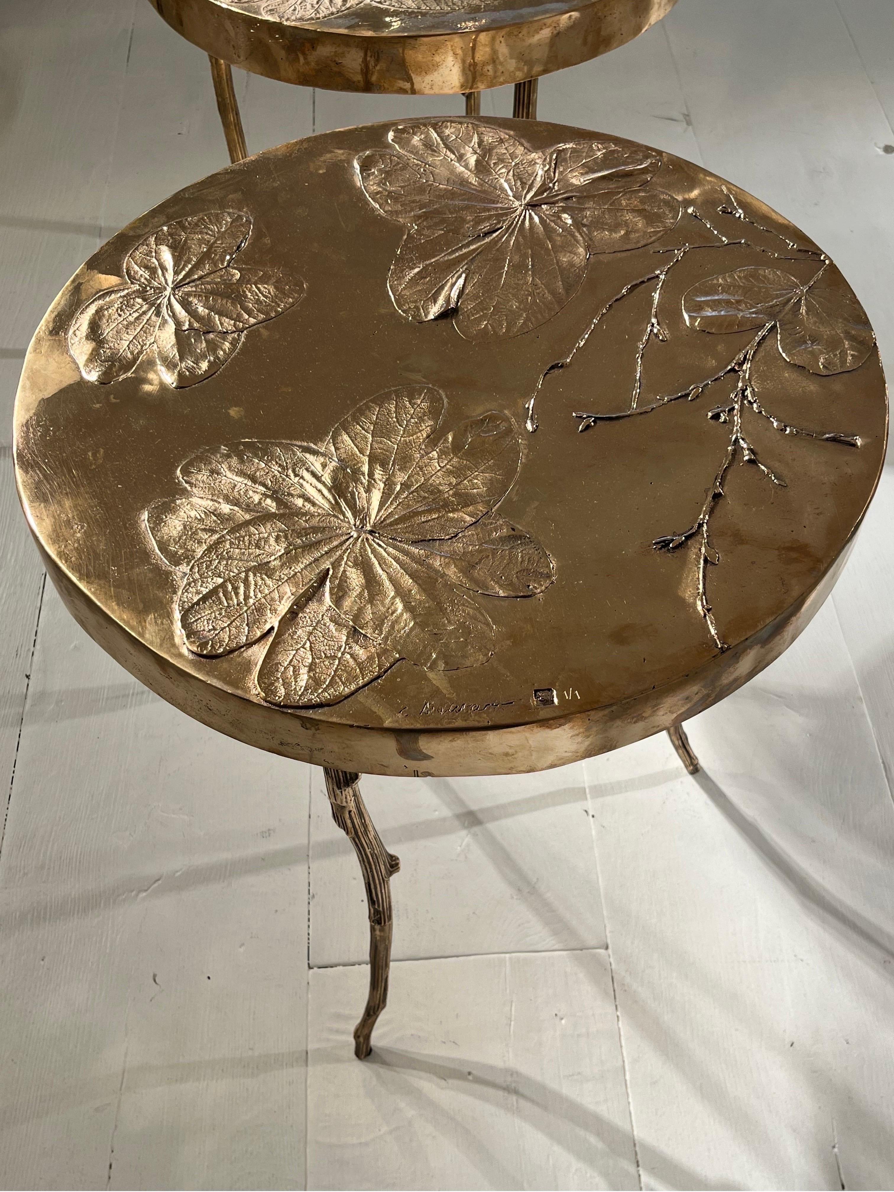 Bronze Tables By Clotilde Ancarani 13