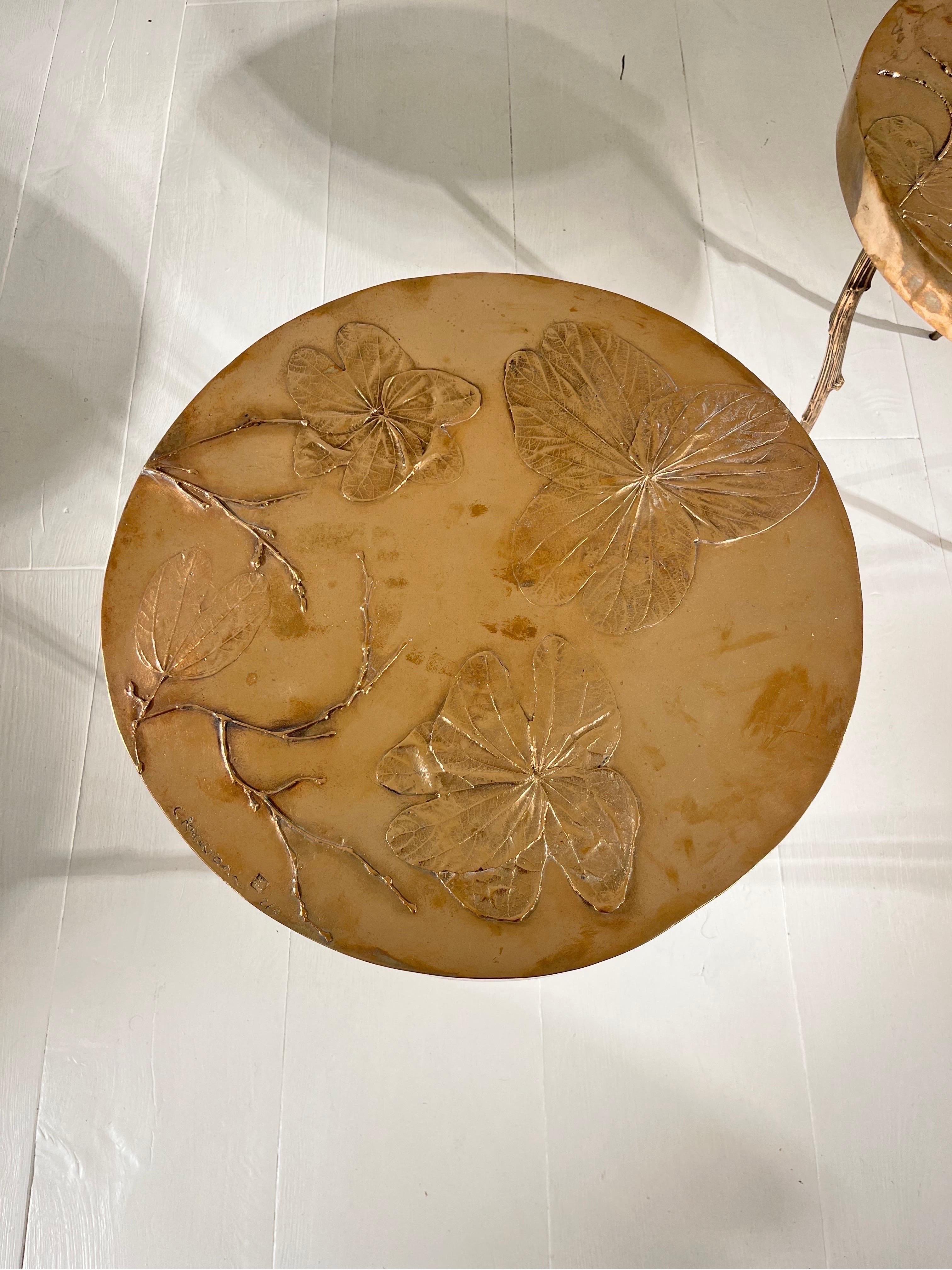 Contemporary Bronze Tables By Clotilde Ancarani