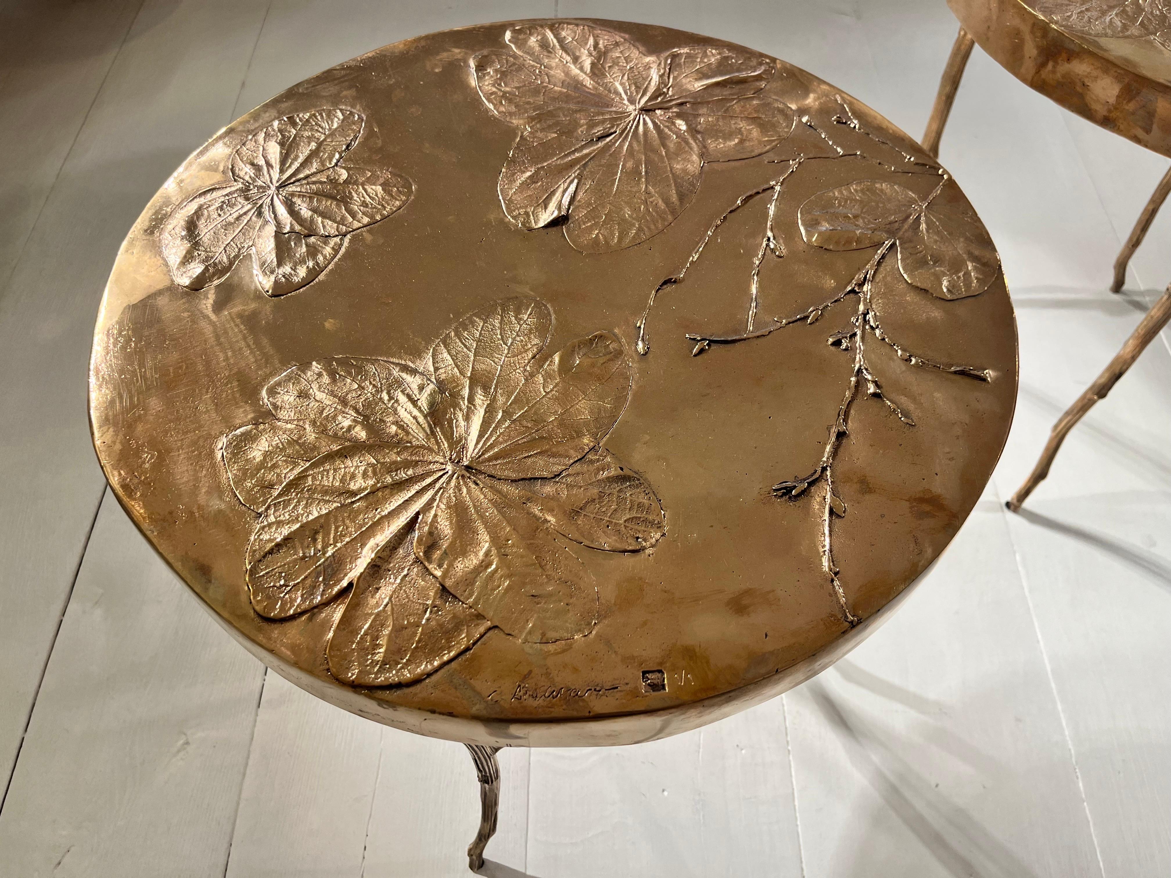 Bronze Tables By Clotilde Ancarani 3
