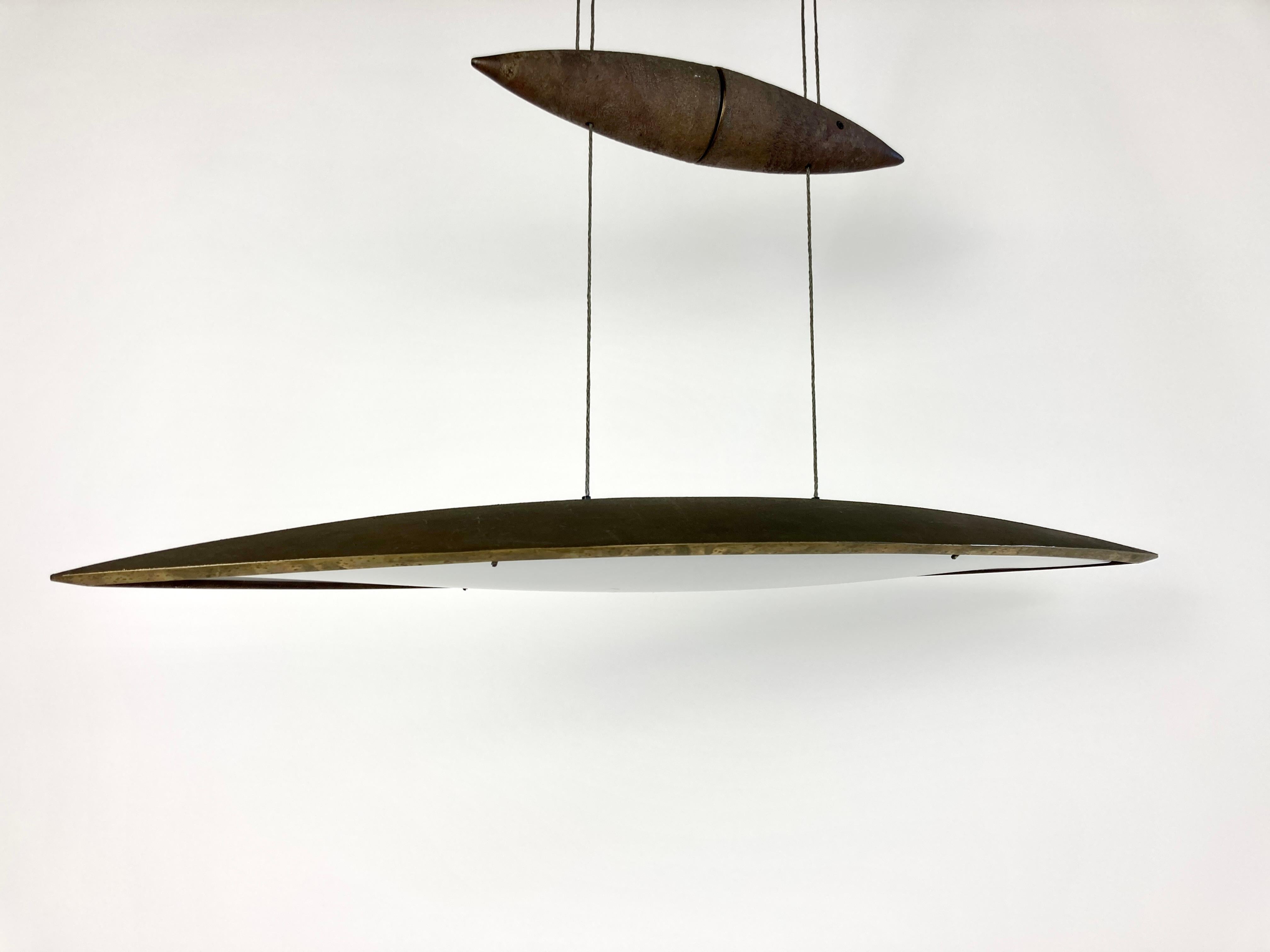 Bronze-Pendelleuchte Tai Lang 70 von Tobias Grau, Deutschland 5